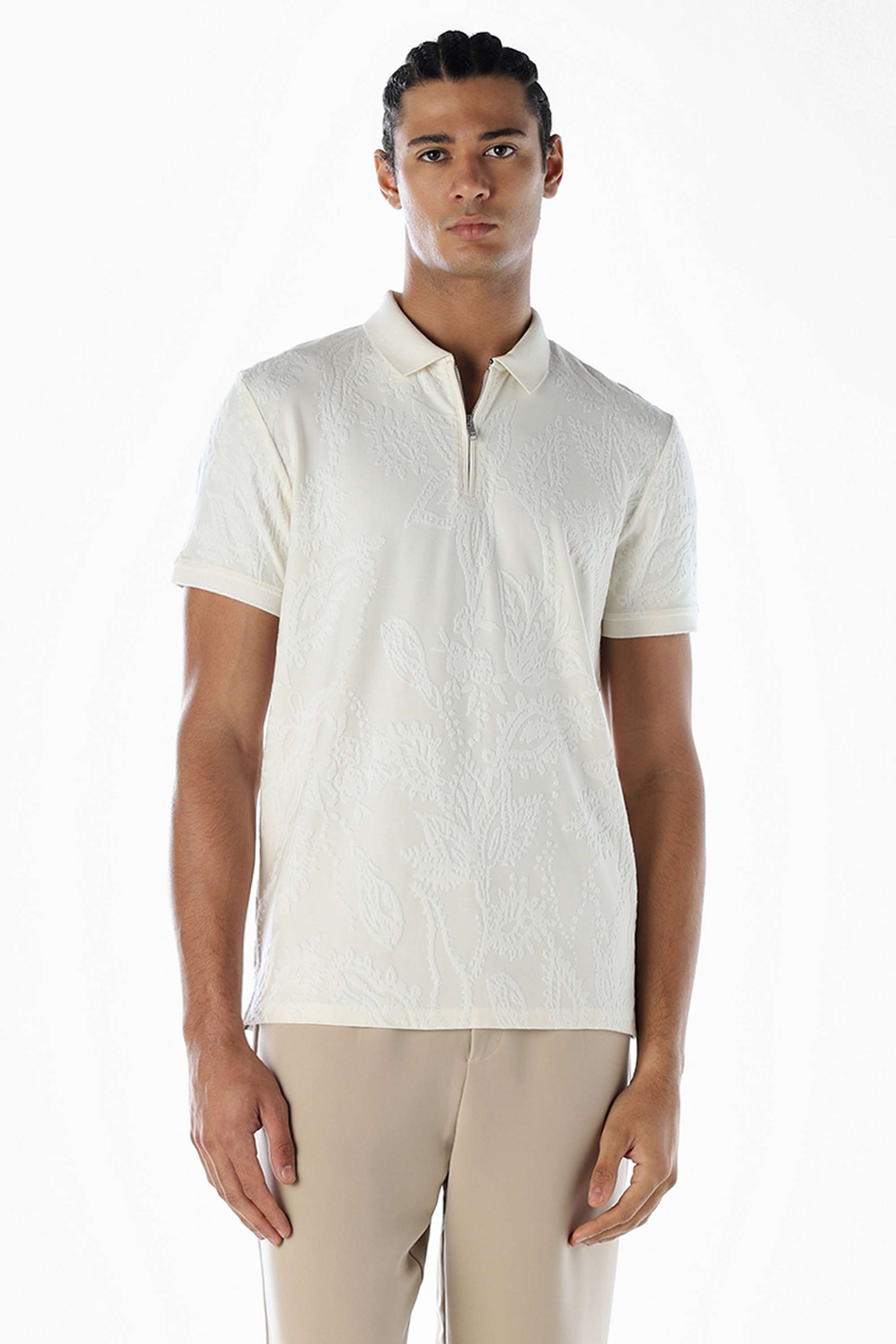 Textured-Cotton-Regular-Fit-Men-s-T-Shirt