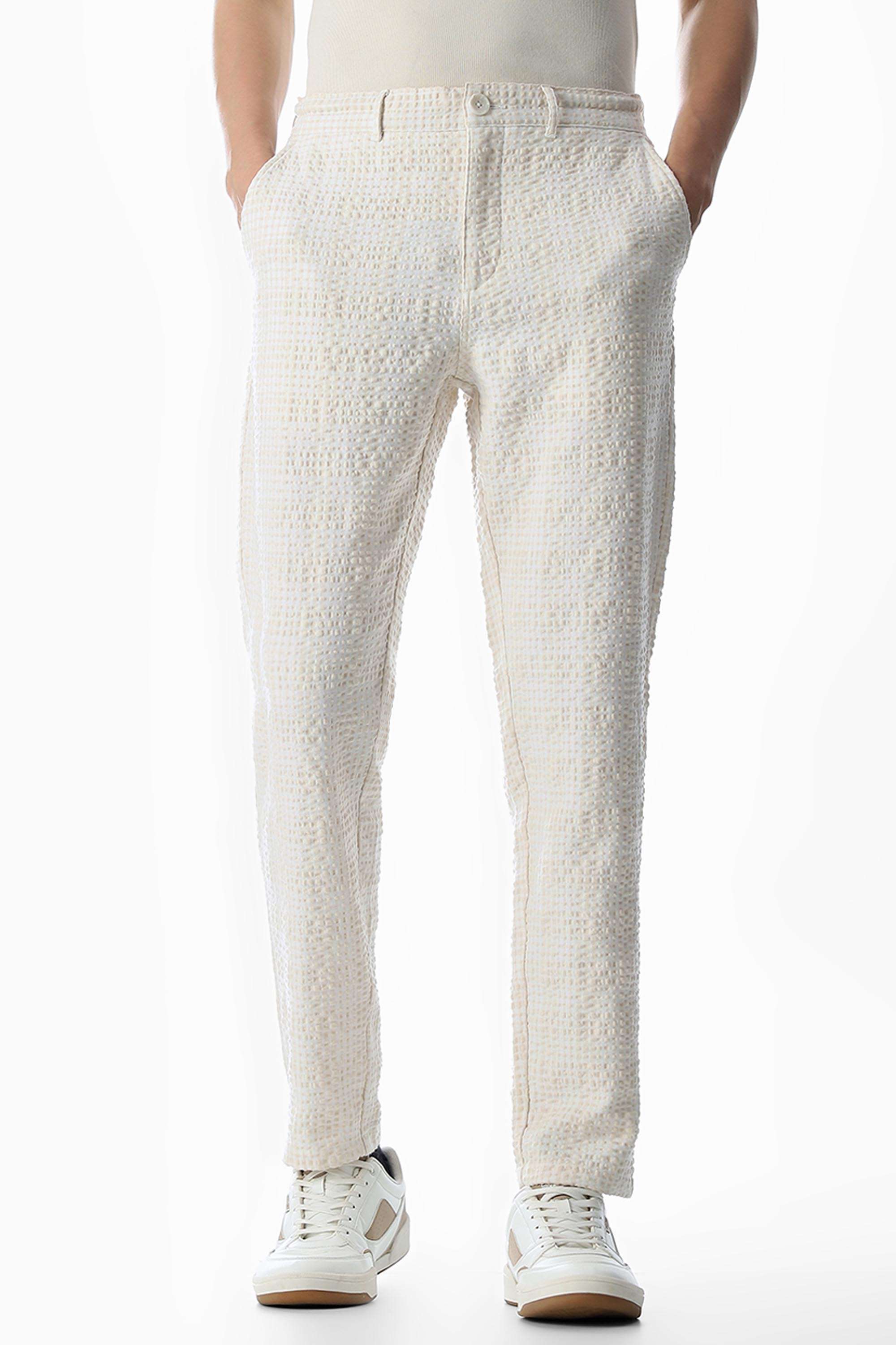 Solid-Cotton-Slim-Fit-Men-s-Casual-Trousers