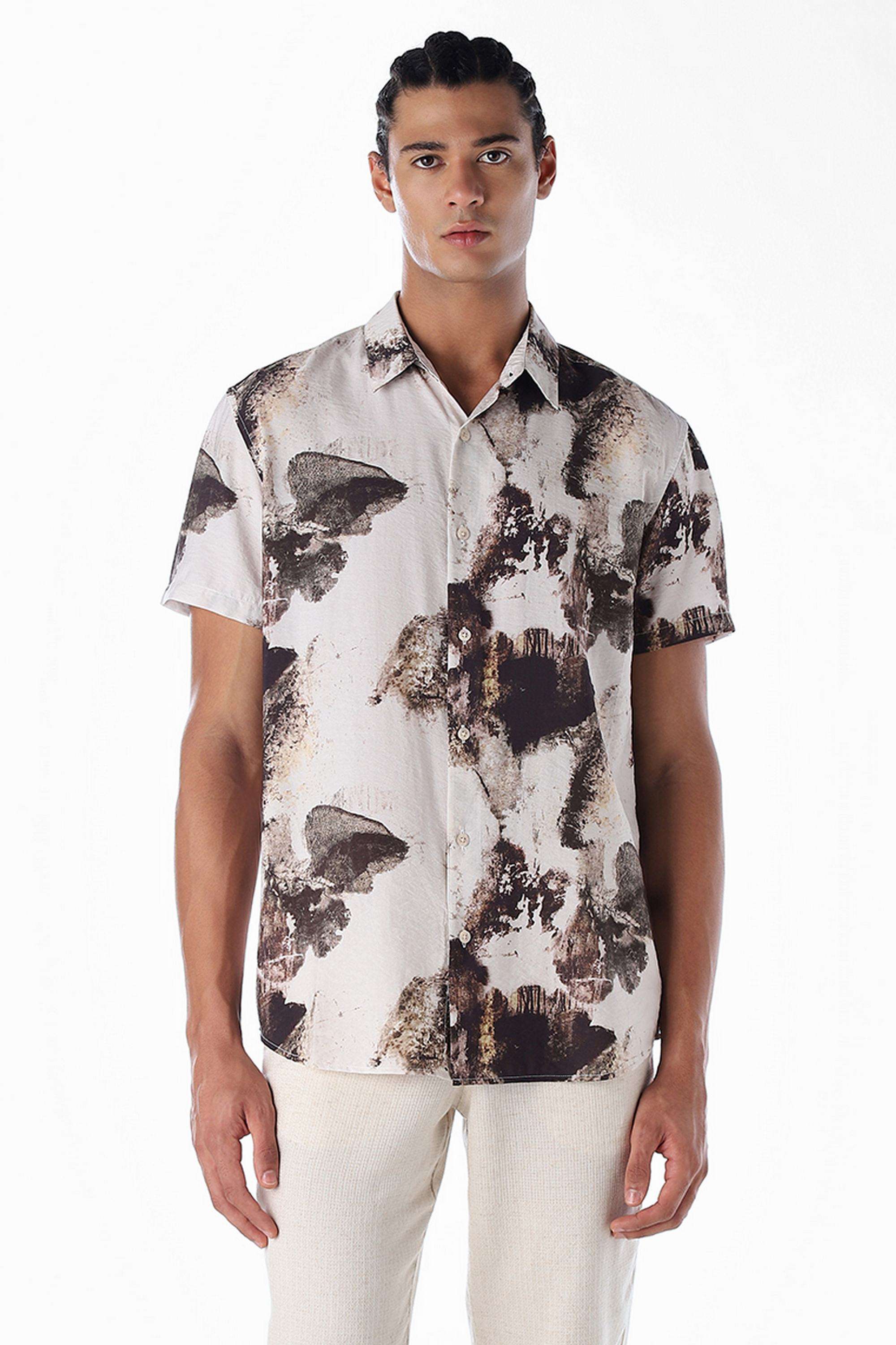 Printed-Viscose-Regular-Fit-Men-Casual-Wear-Shirt