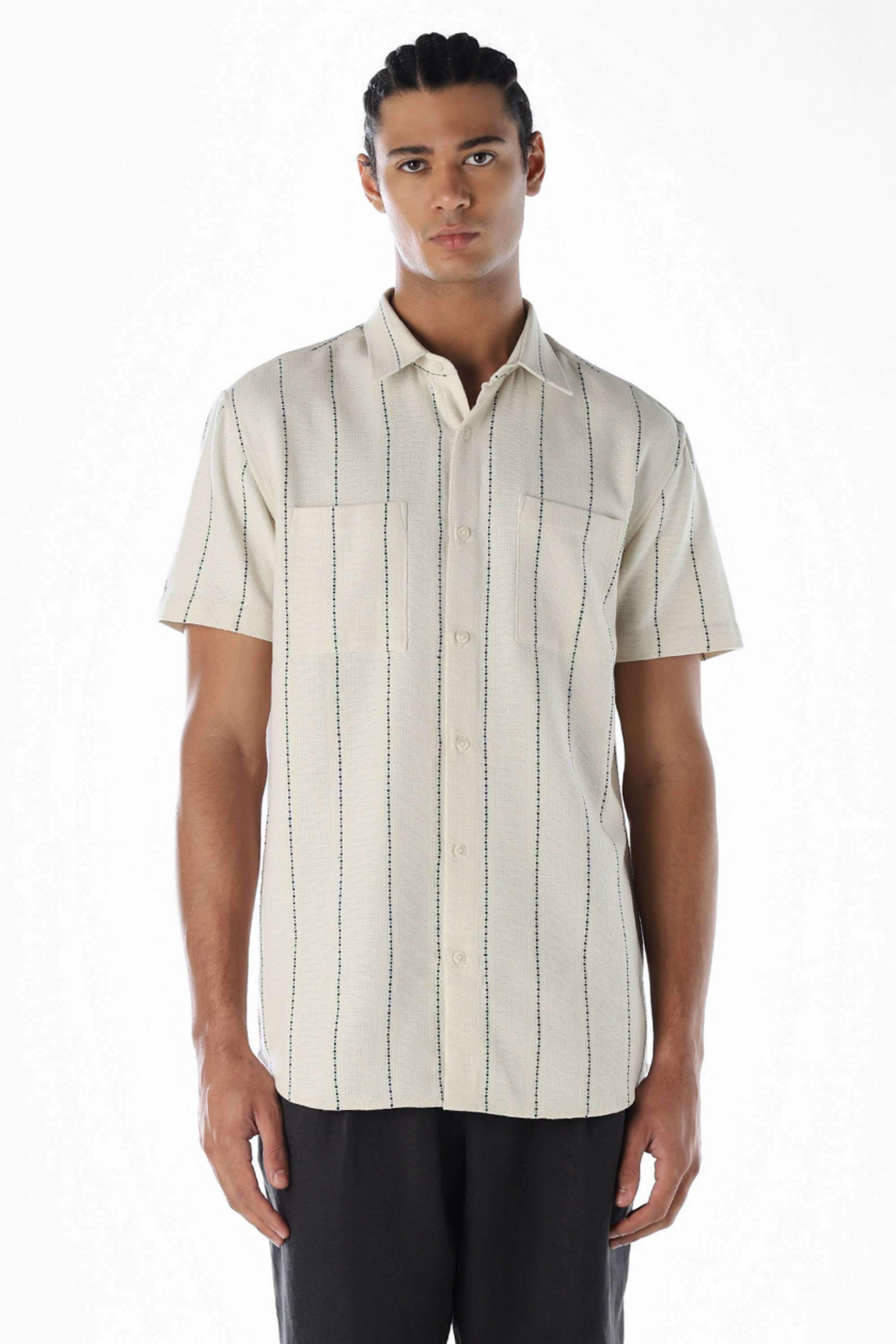 Stripes-Cotton-Regular-Fit-Men-Casual-Wear-Shirt