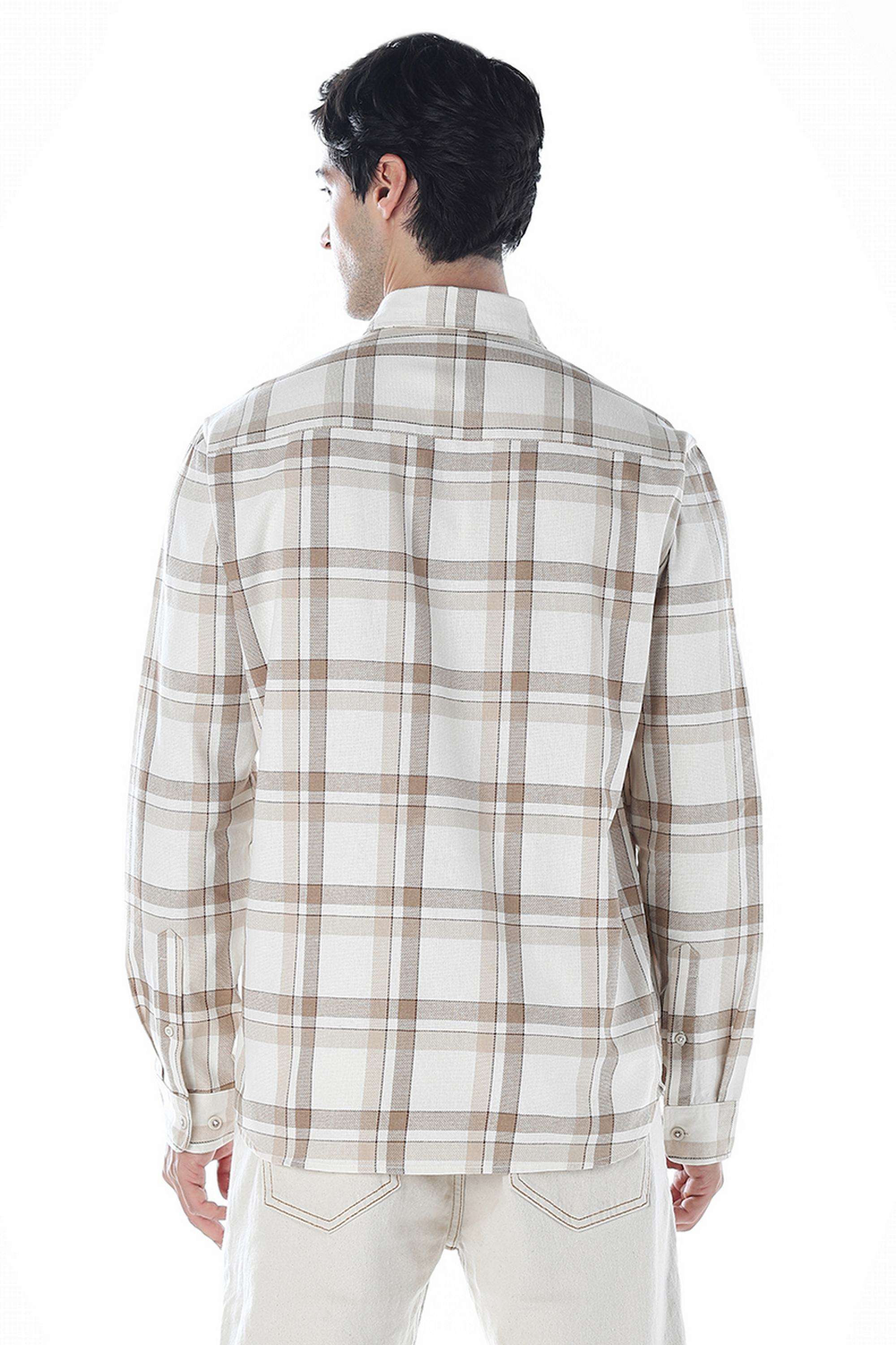 Checks-Cotton-Regular-Fit-Men-Casual-Wear-Shirt