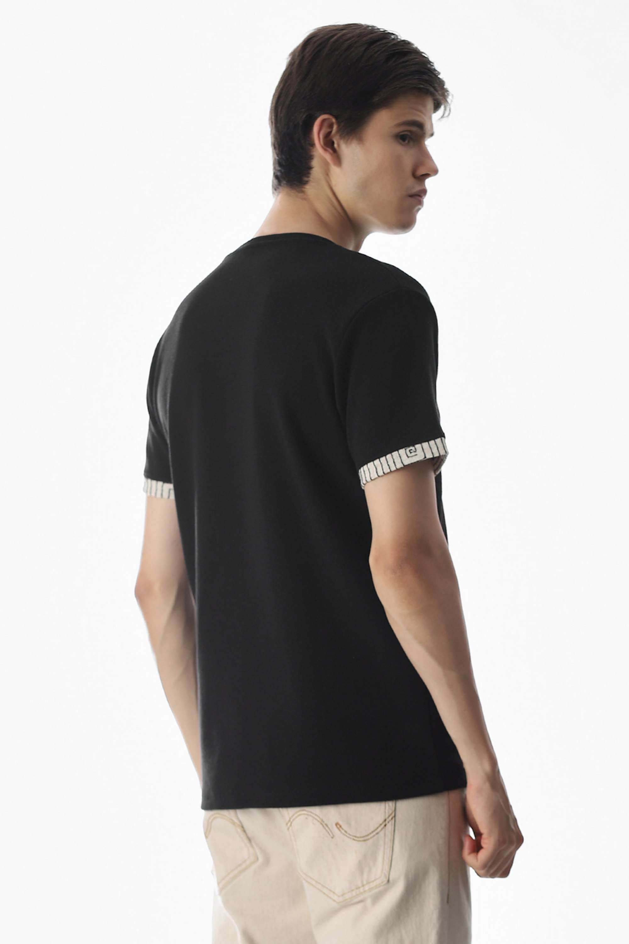 Solid-Cotton-Regular-Fit-Men-s-T-Shirt