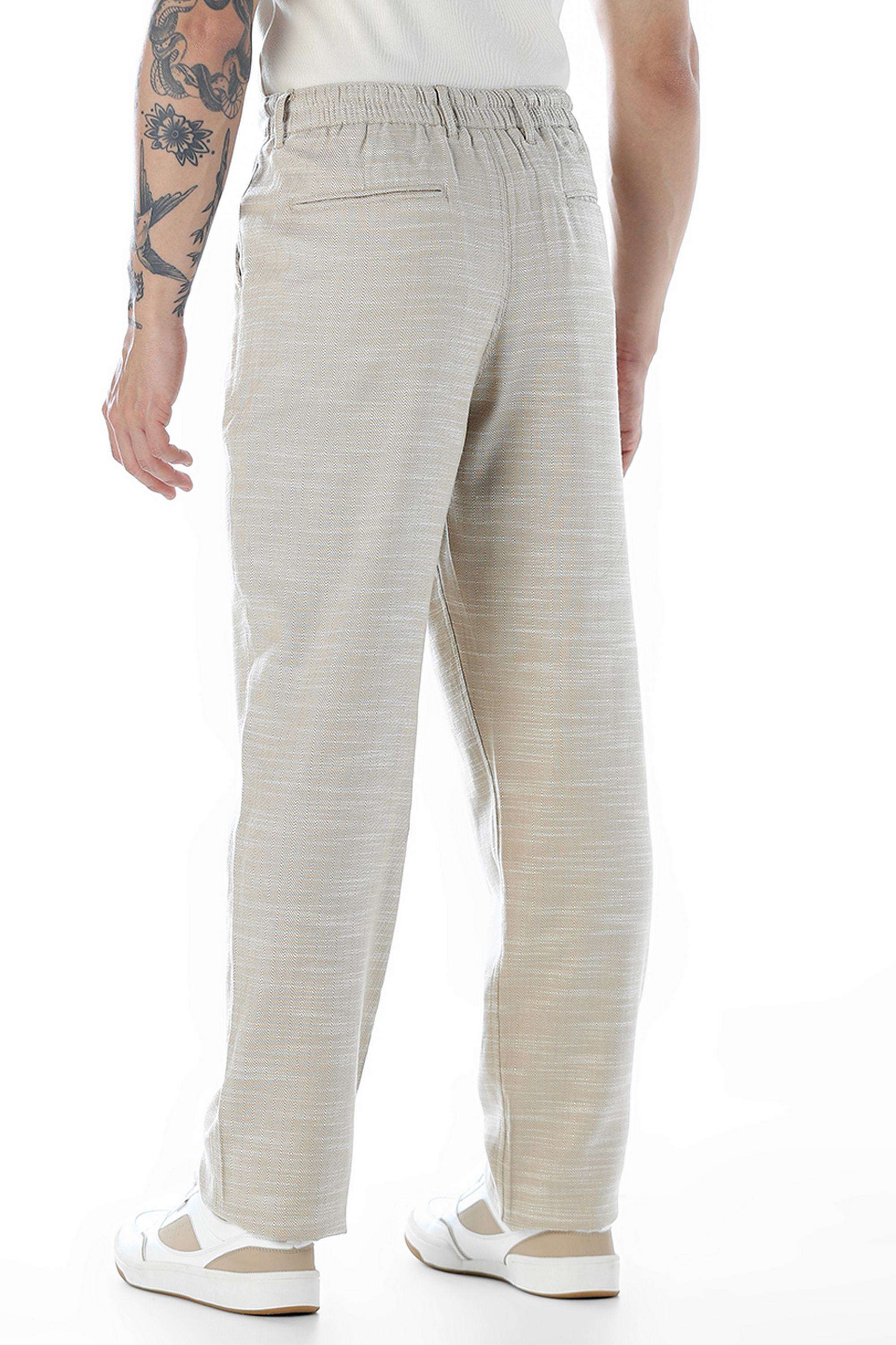 Solid-Cotton-Regular-Fit-Men-s-Trousers