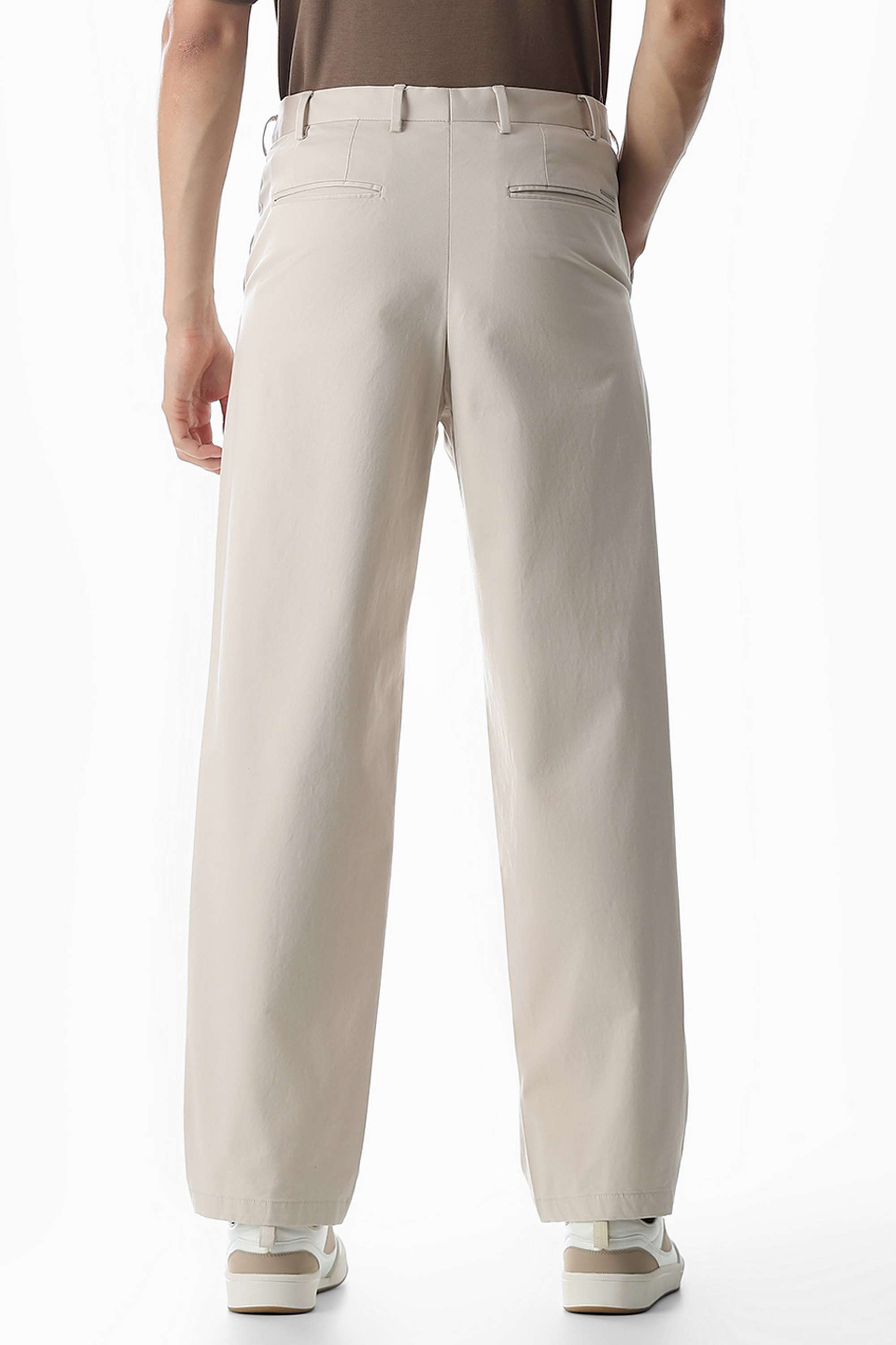 Solid-Cotton-Regular-Fit-Men-s-Trousers