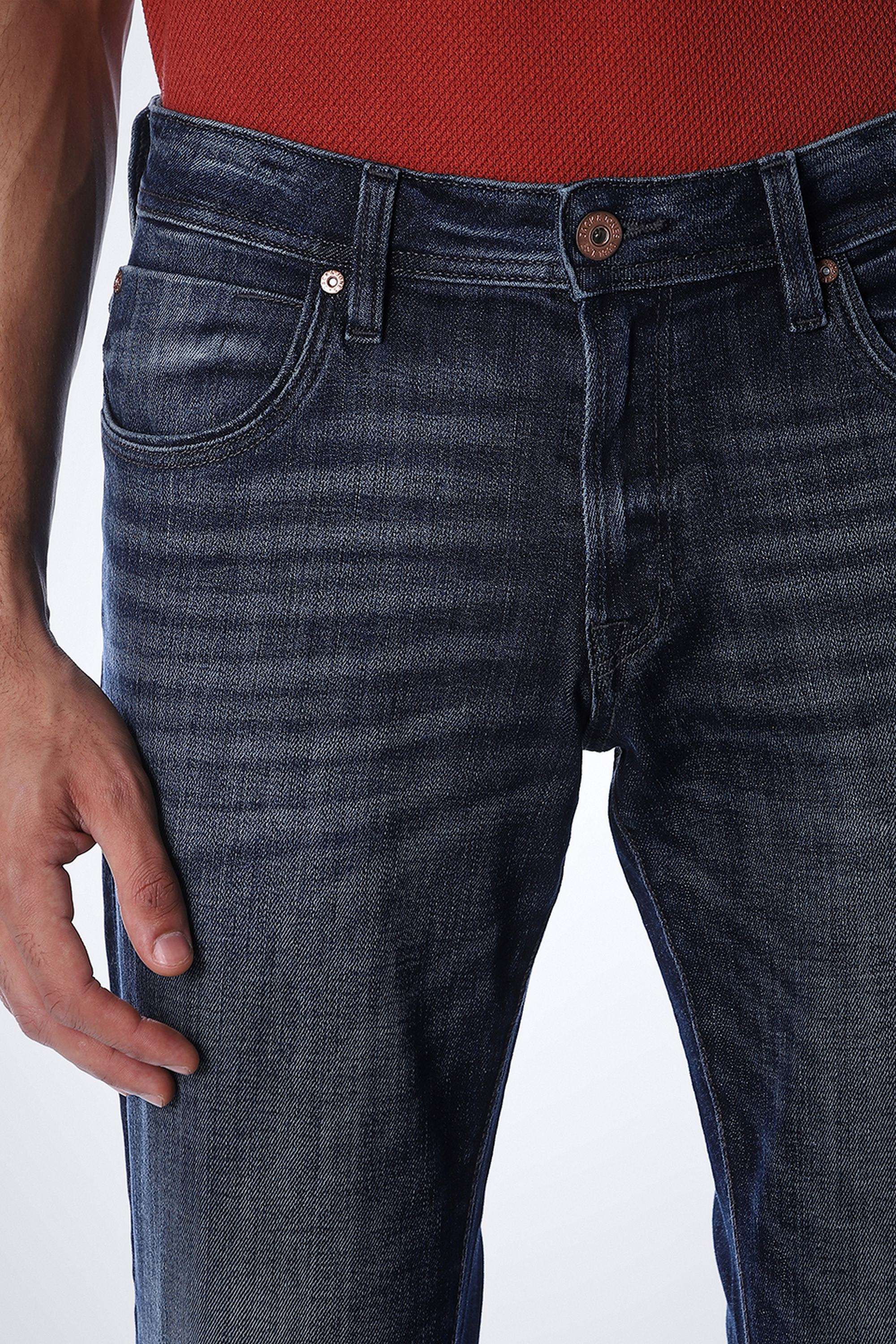 Light-Wash-Cotton-Regular-Fit-Men-Jeans