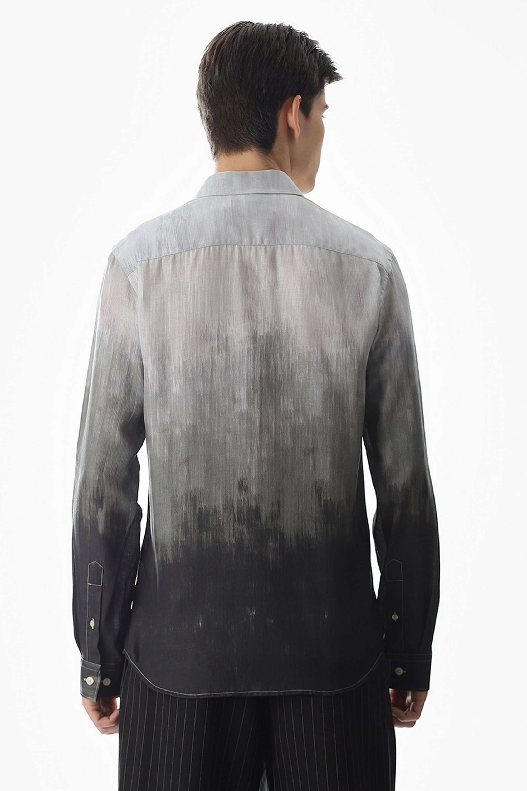 Solid-Rayon-Regular-Fit-Men-Casual-Wear-Shirt