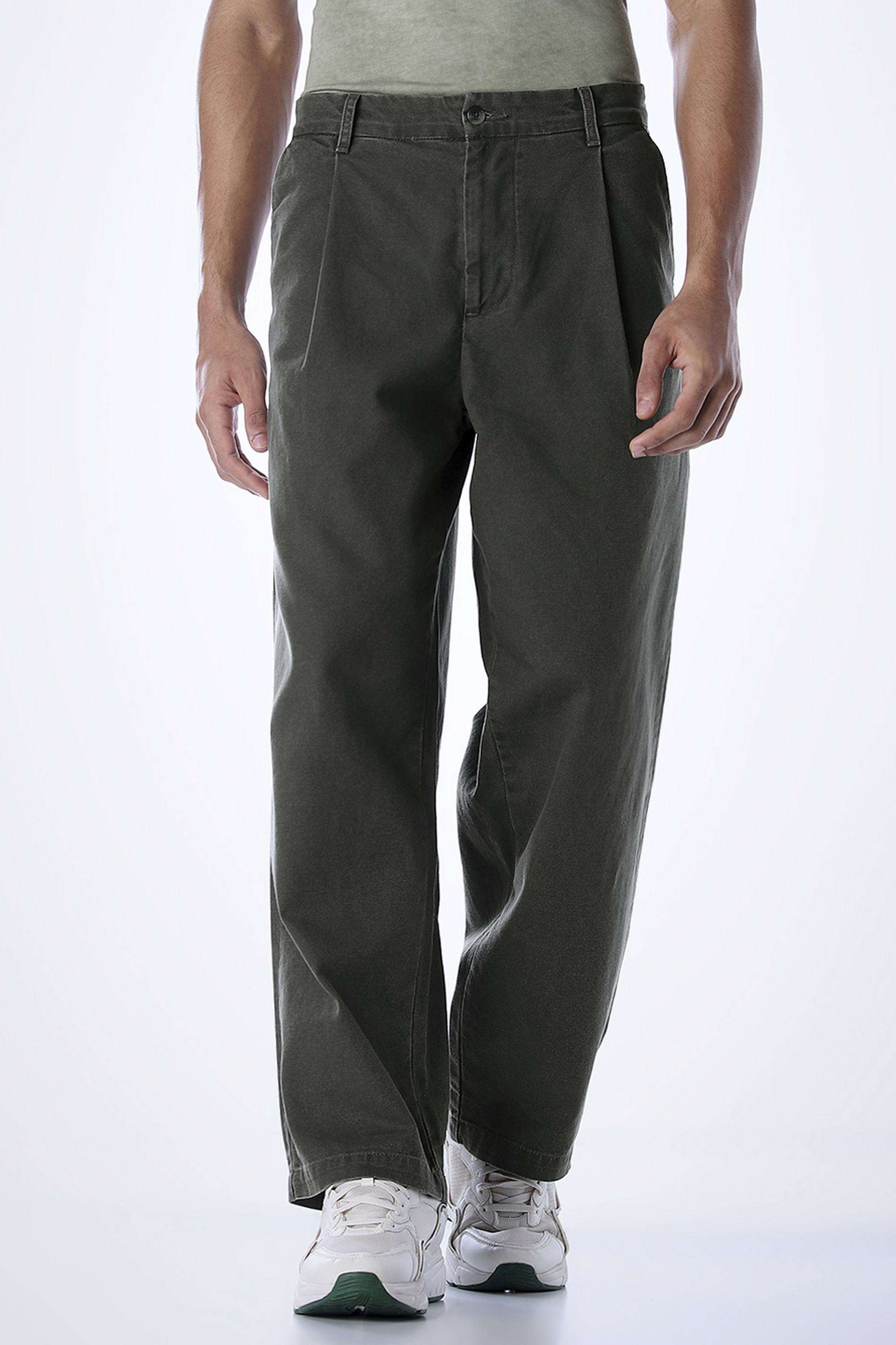Textured-Cotton-Regular-Fit-Men-s-Trousers