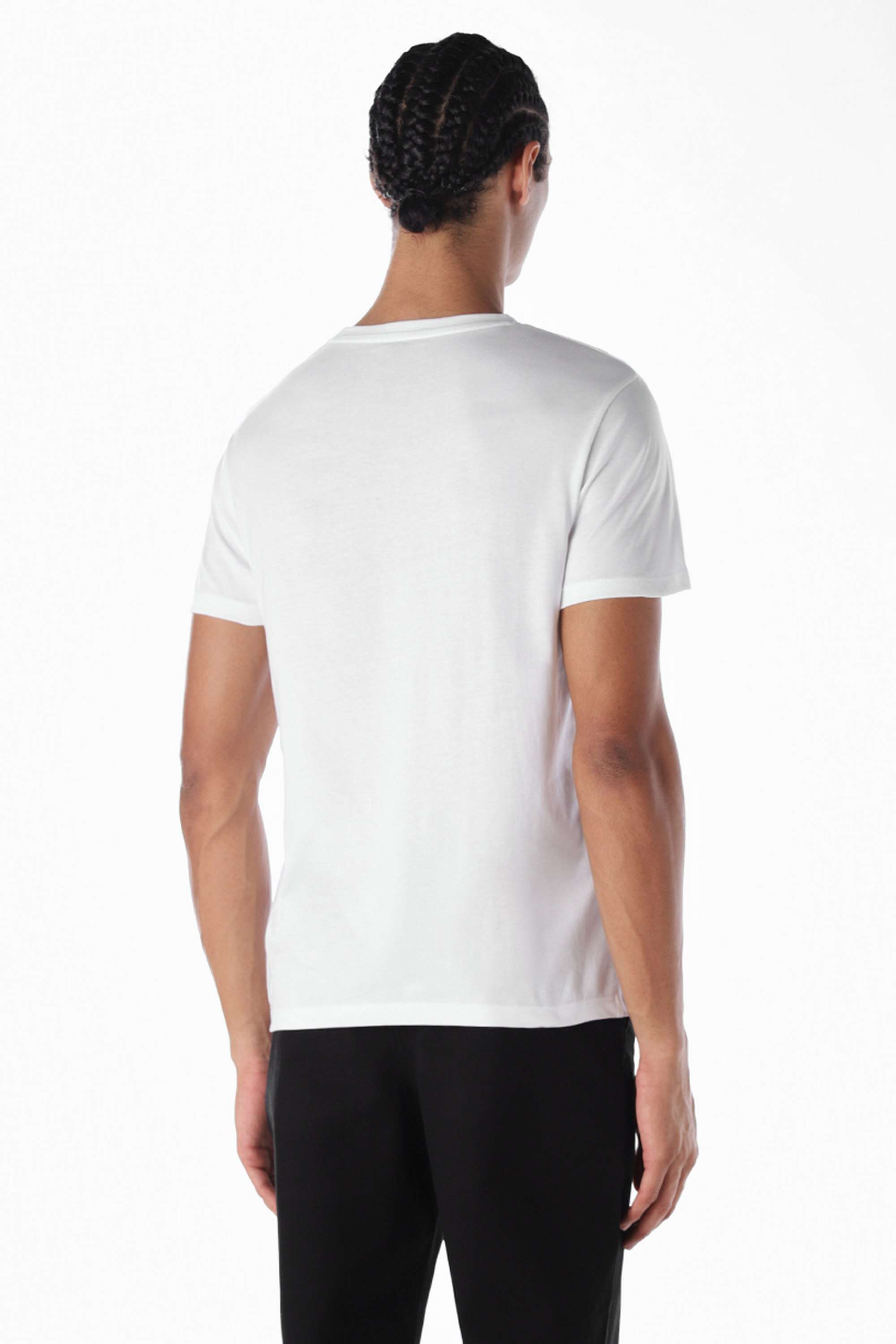 Solid-Polyester-Round-Neck-Men-s-T-Shirt