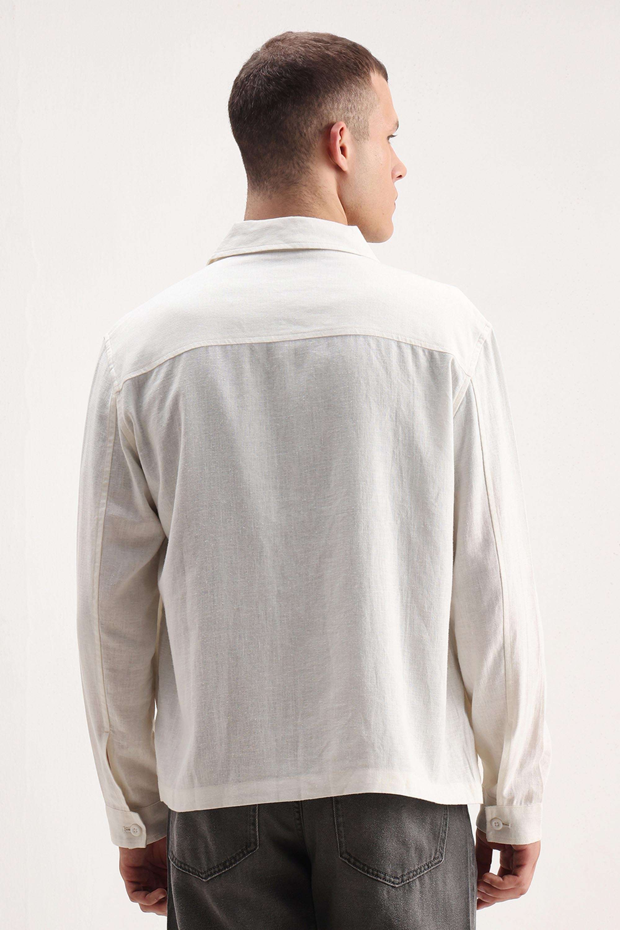 Solid-Linen-Regular-Fit-Men-s-Jacket