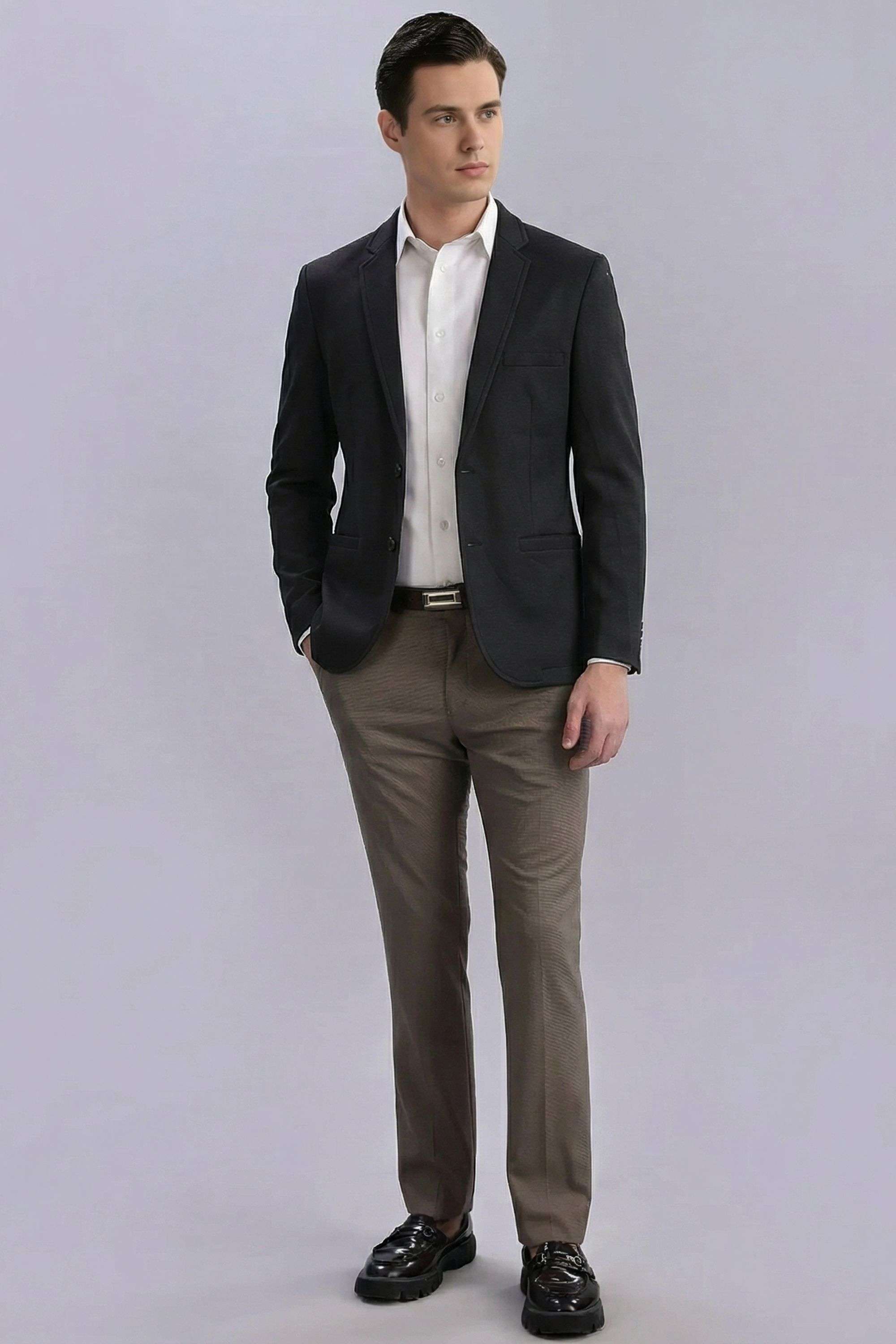 Solid-Cotton-Blend-Slim-Fit-Men-s-Casual-Blazer