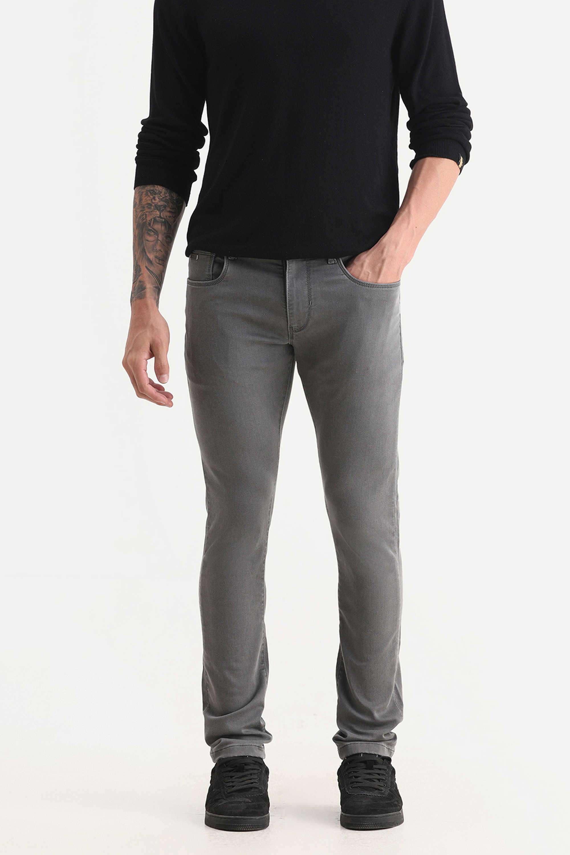 Solid-Cotton-Regular-Fit-Men-s-Jeans