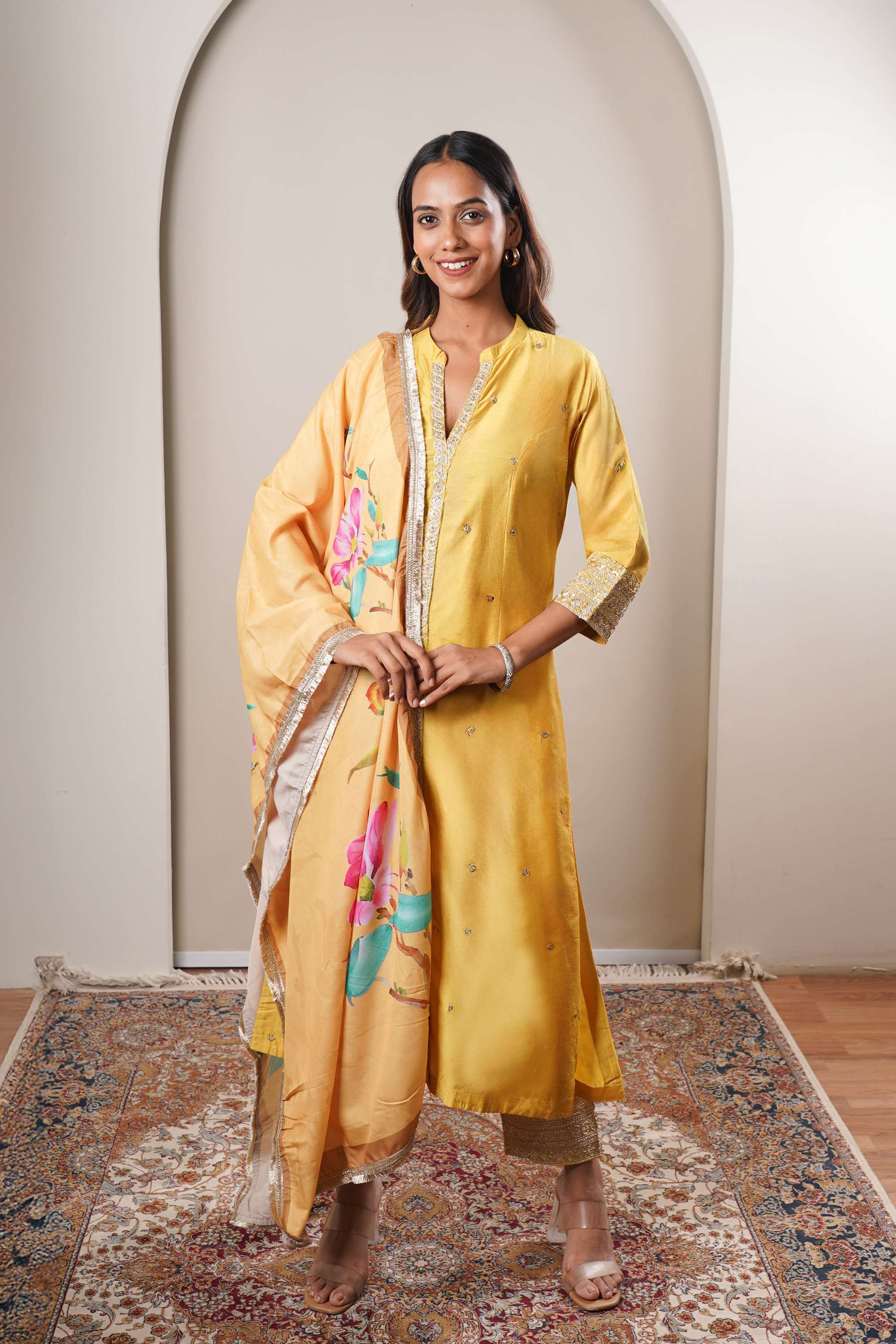 Embroidered-Calf-Length-PST-Women-s-Kurta-Set