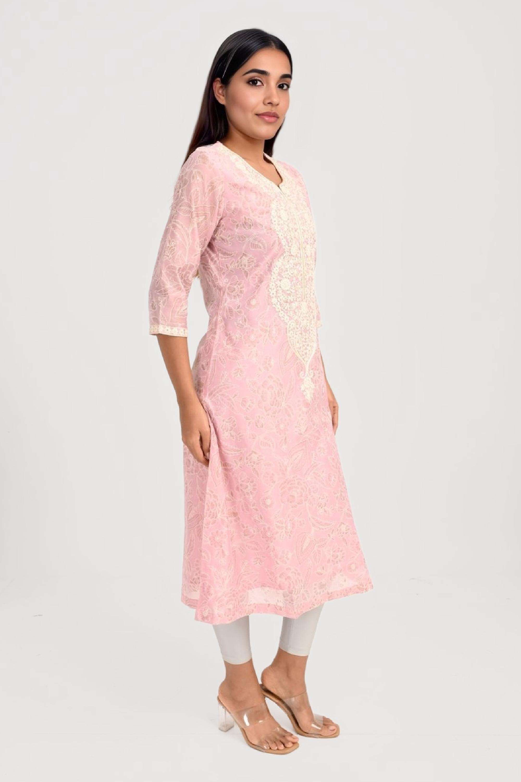 Embroidered-Blended-Fabric-Relaxed-Fit-Women-s-Kurta-Set