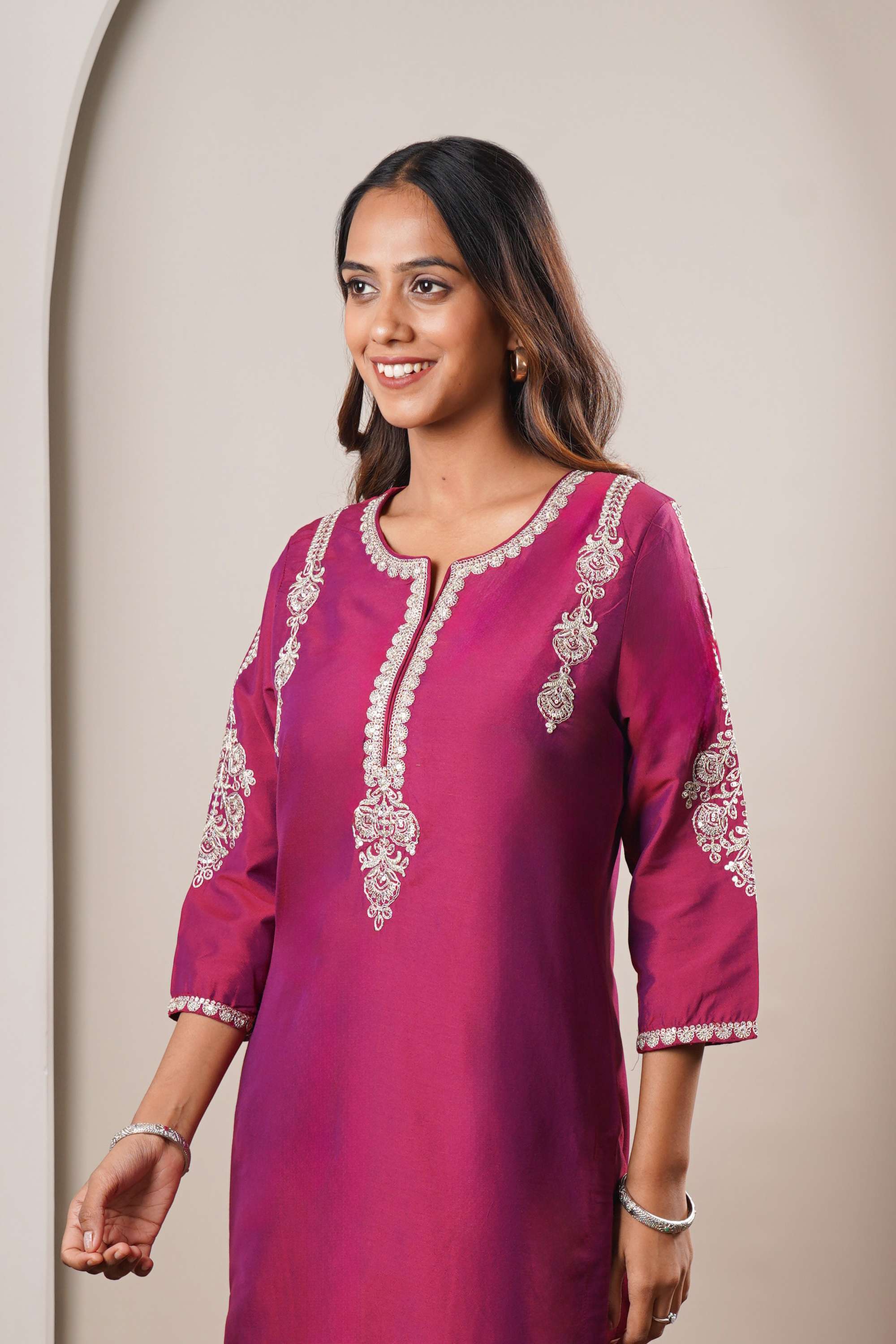Embroidered-Calf-Length-PST-Women-s-Kurta-Set