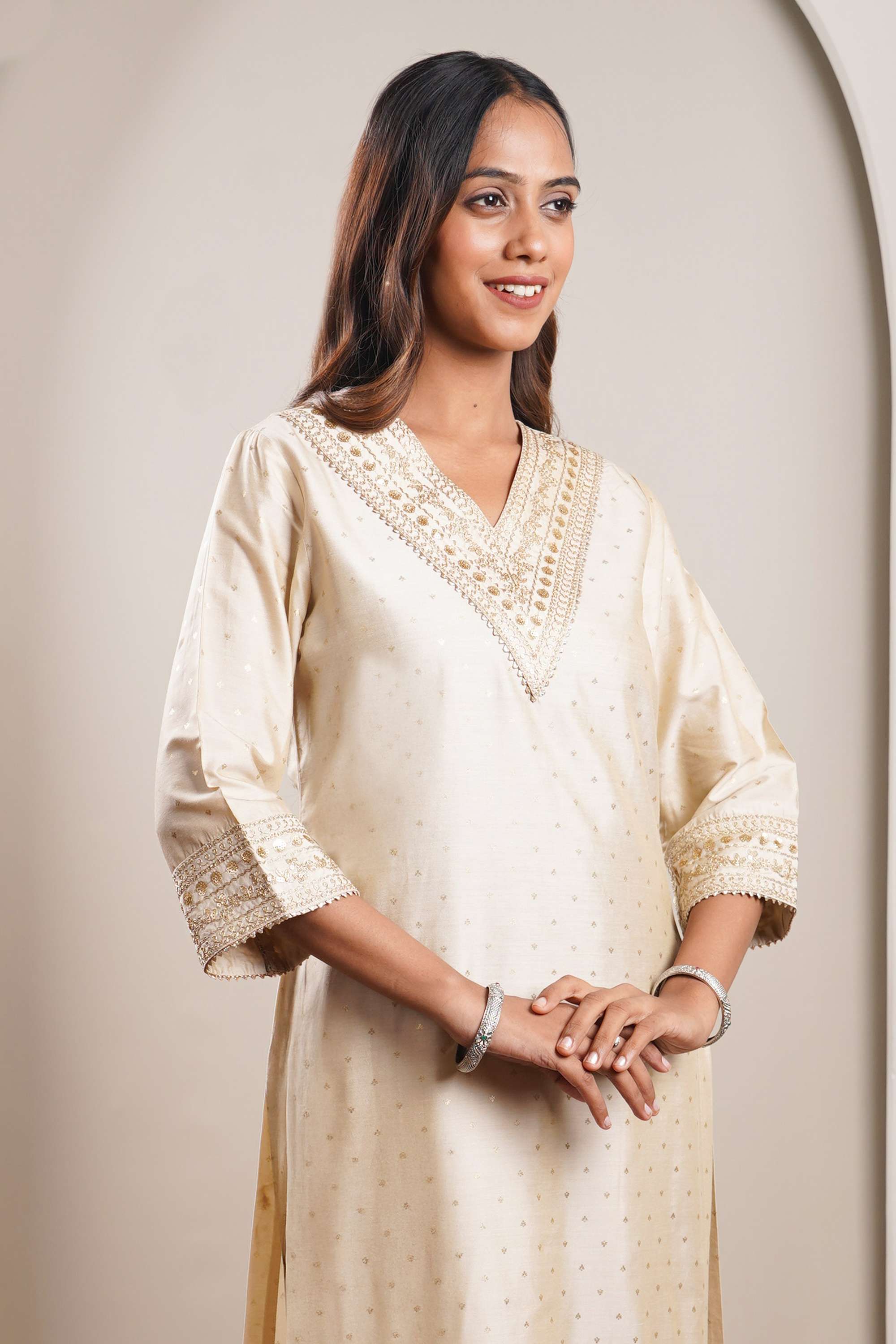 Embroidered-Calf-Length-PST-Women-s-Kurta-Set