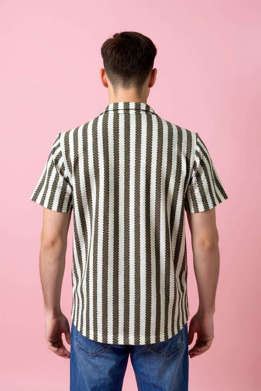Blended-Fabric-Regular-Fit-Men-Shirt