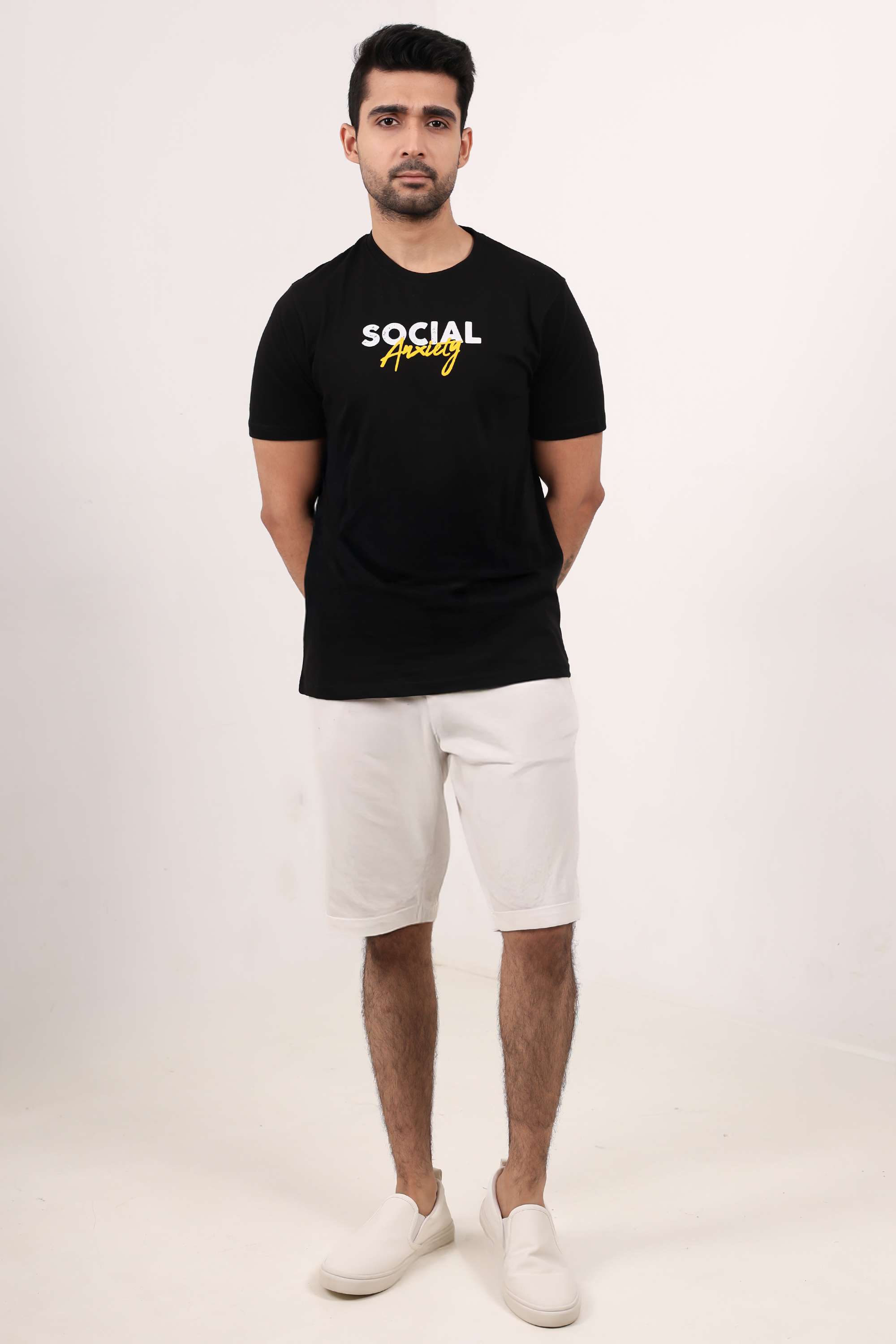 Blended-Fabric-Regular-Fit-Men-T-Shirt