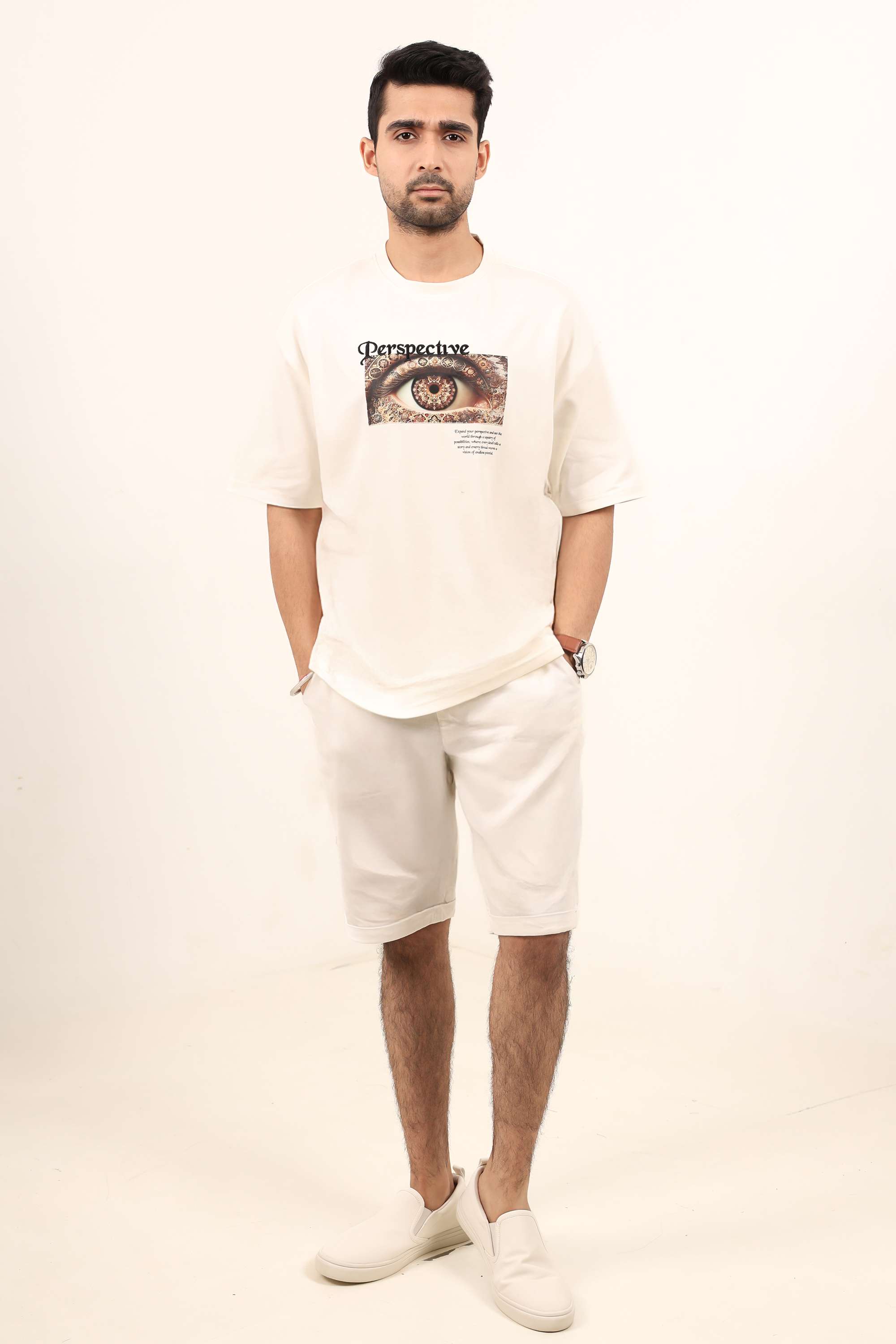 Blended-Fabric-Regular-Fit-Men-T-Shirt
