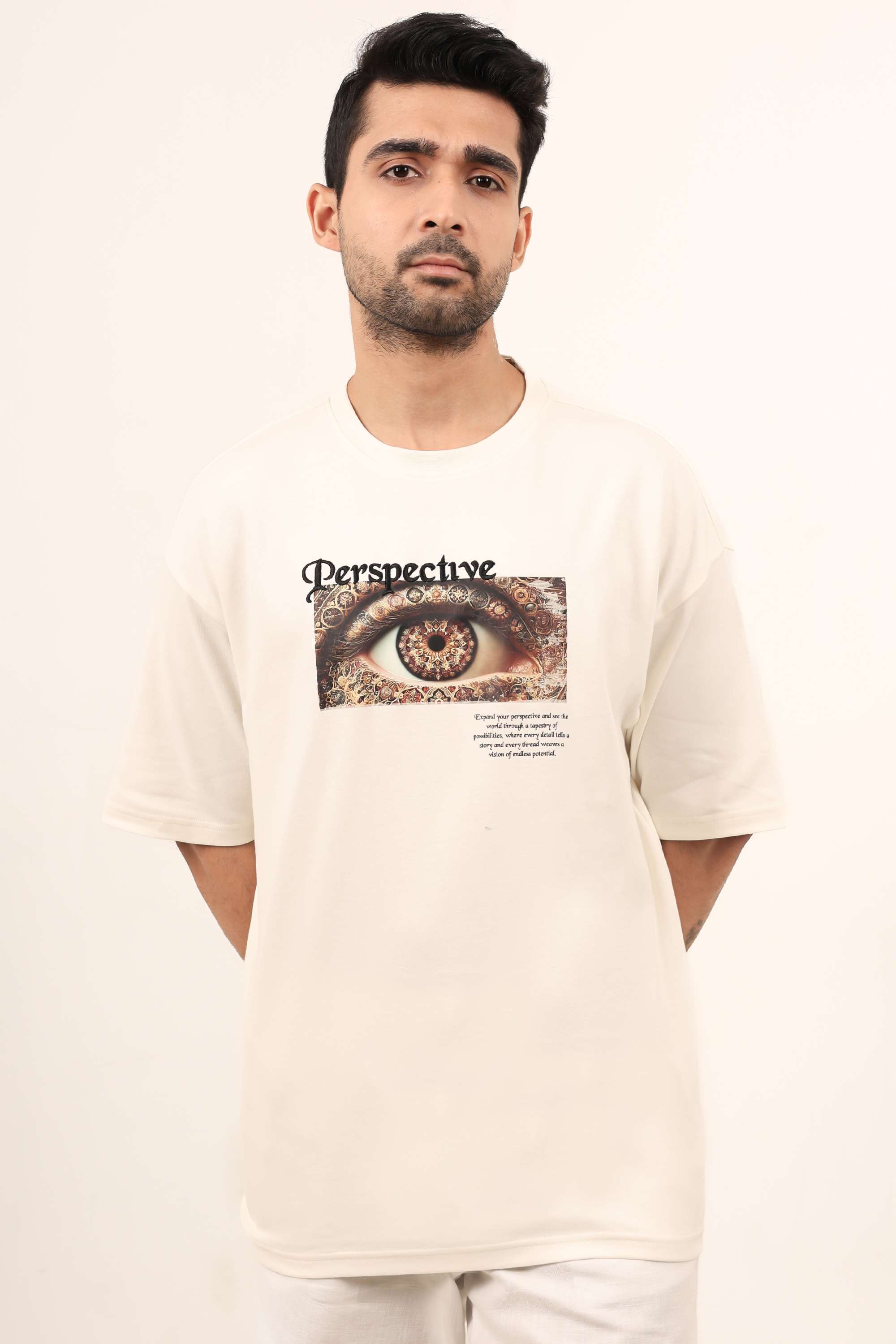Blended-Fabric-Regular-Fit-Men-T-Shirt