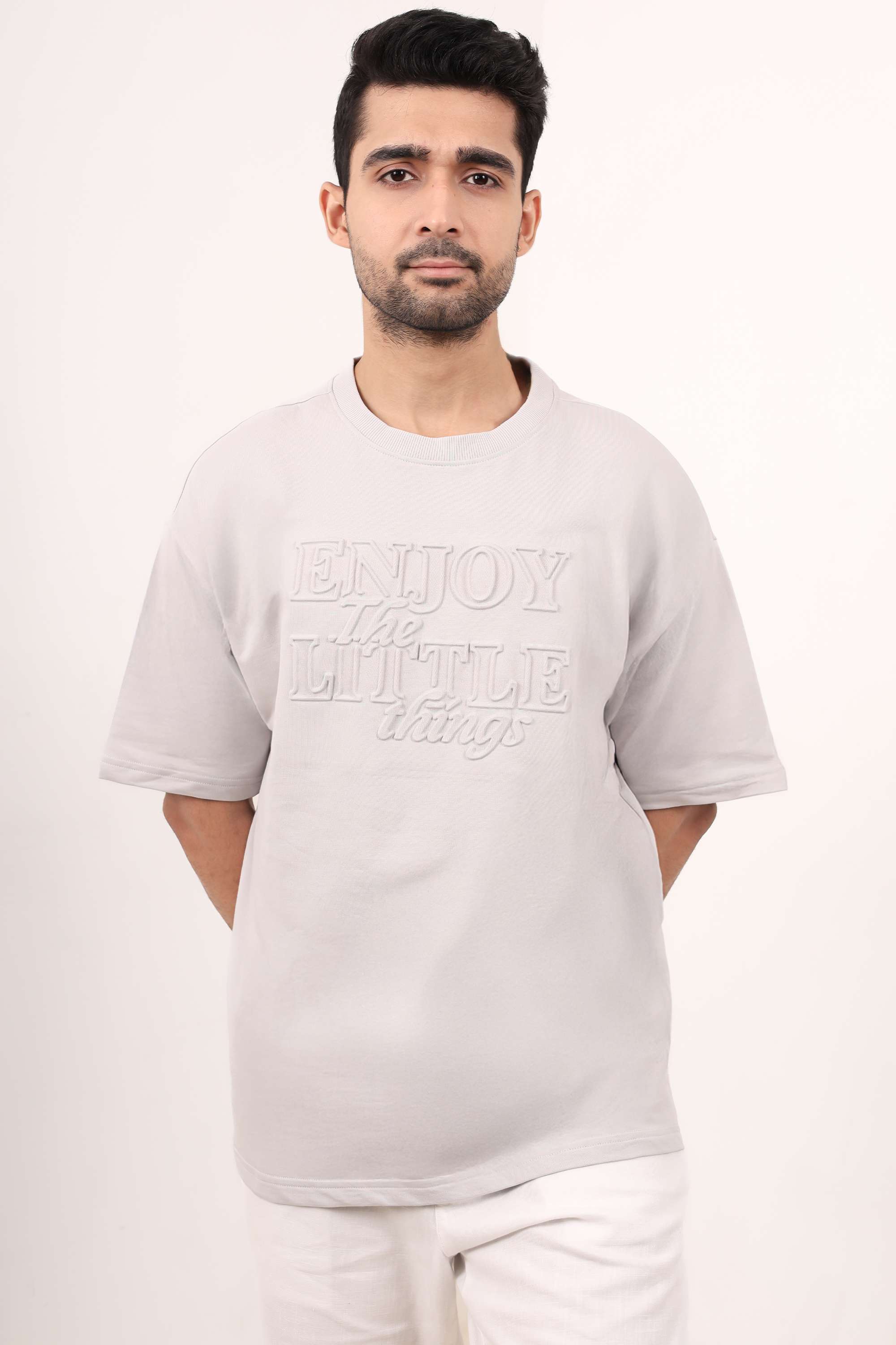 Blended-Fabric-Regular-Fit-Men-T-Shirt