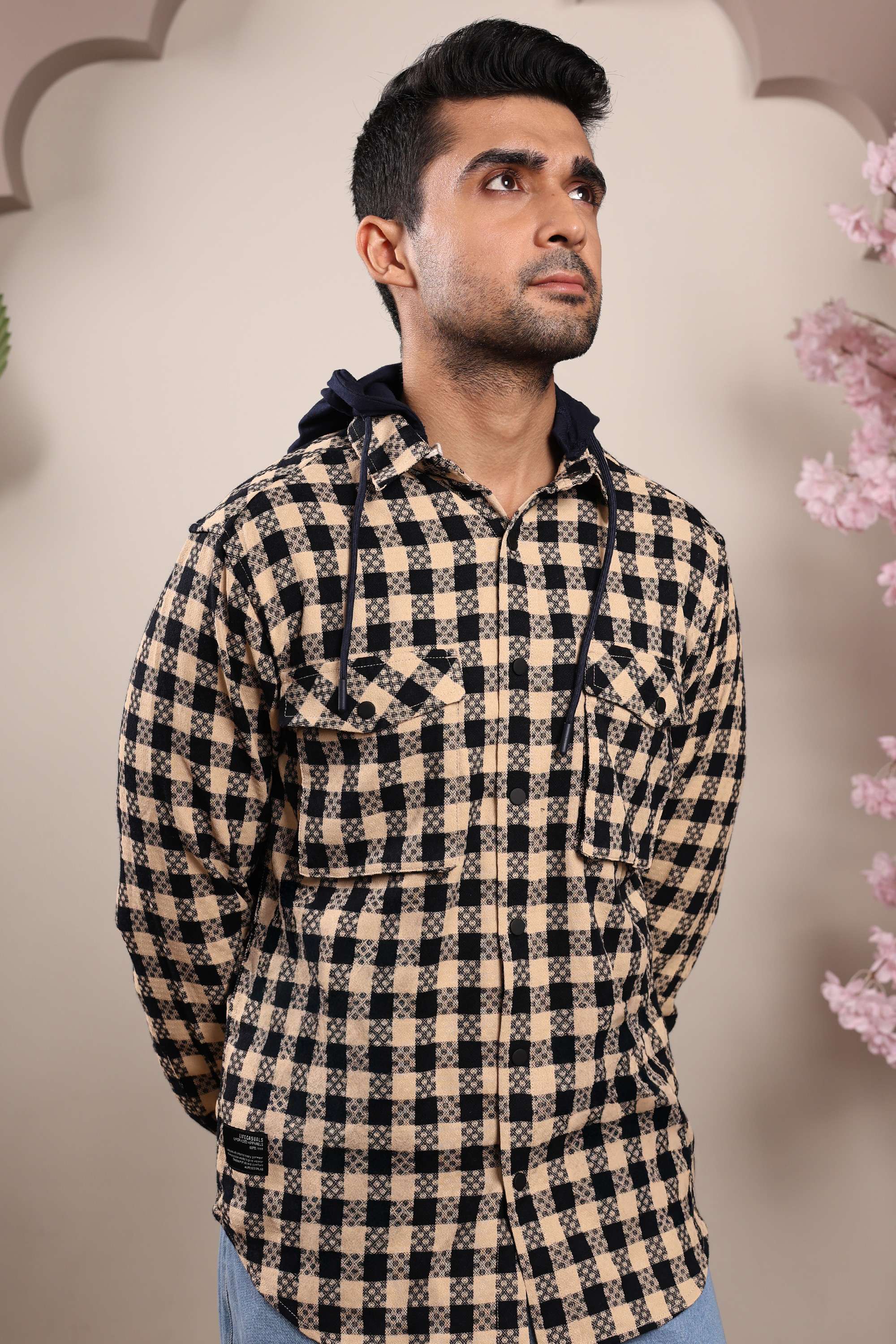 Blended-Fabric-Regular-Fit-Men-Shirt