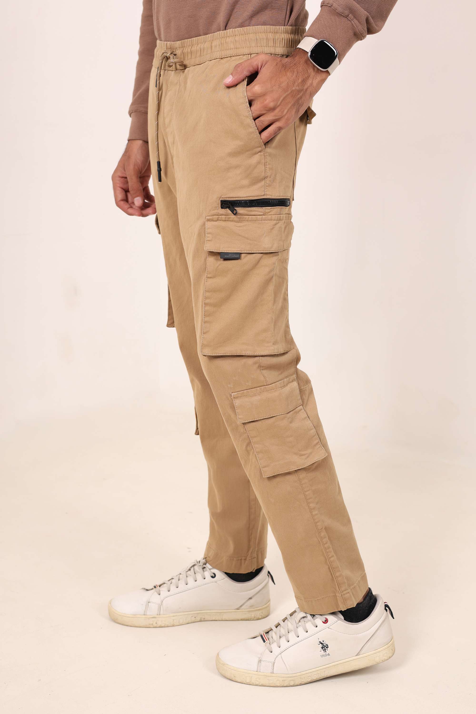 Solid-Cotton-Relaxed-Fit-Men-s-Trousers