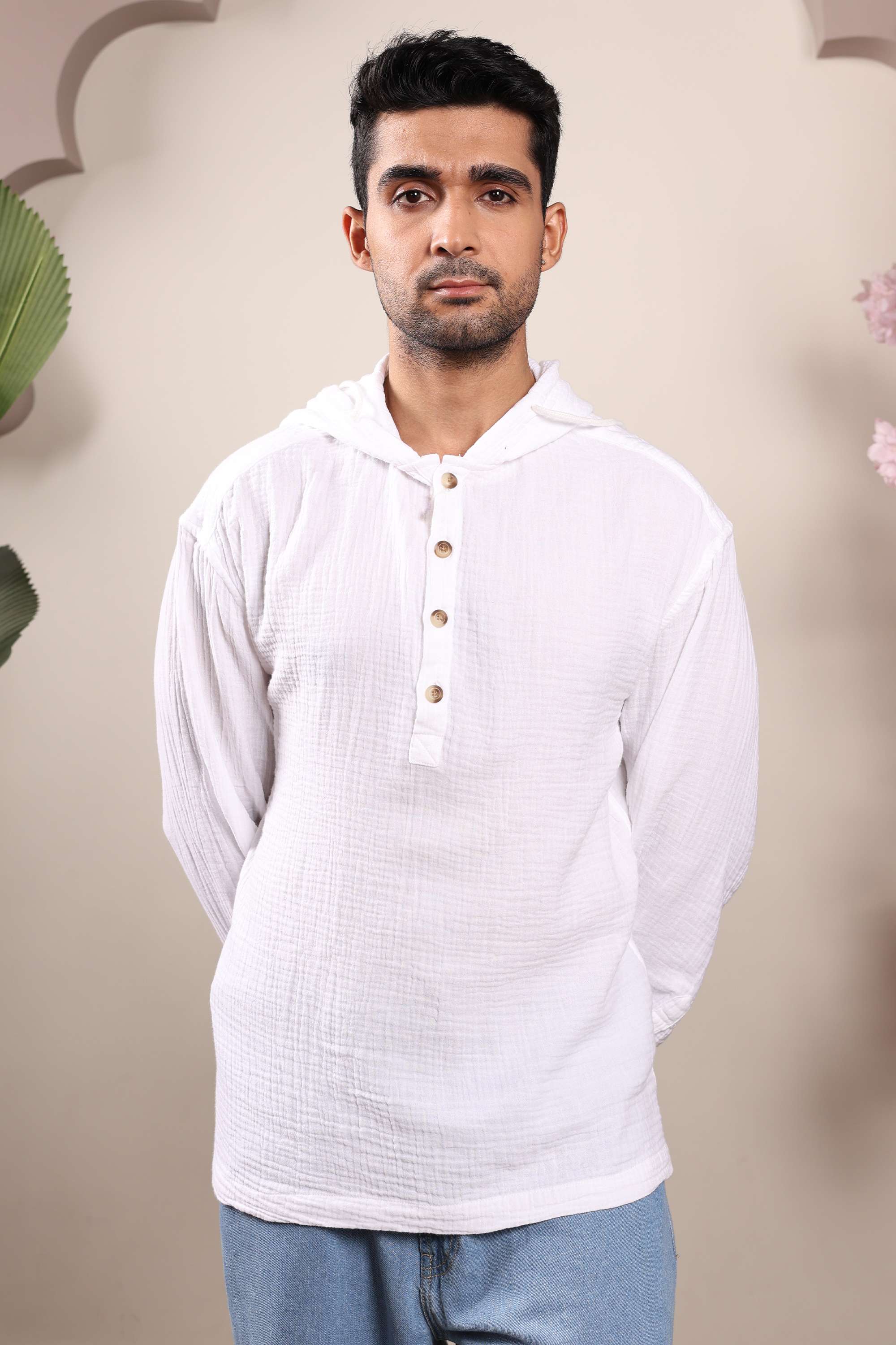 Blended-Fabric-Regular-Fit-Men-Shirt