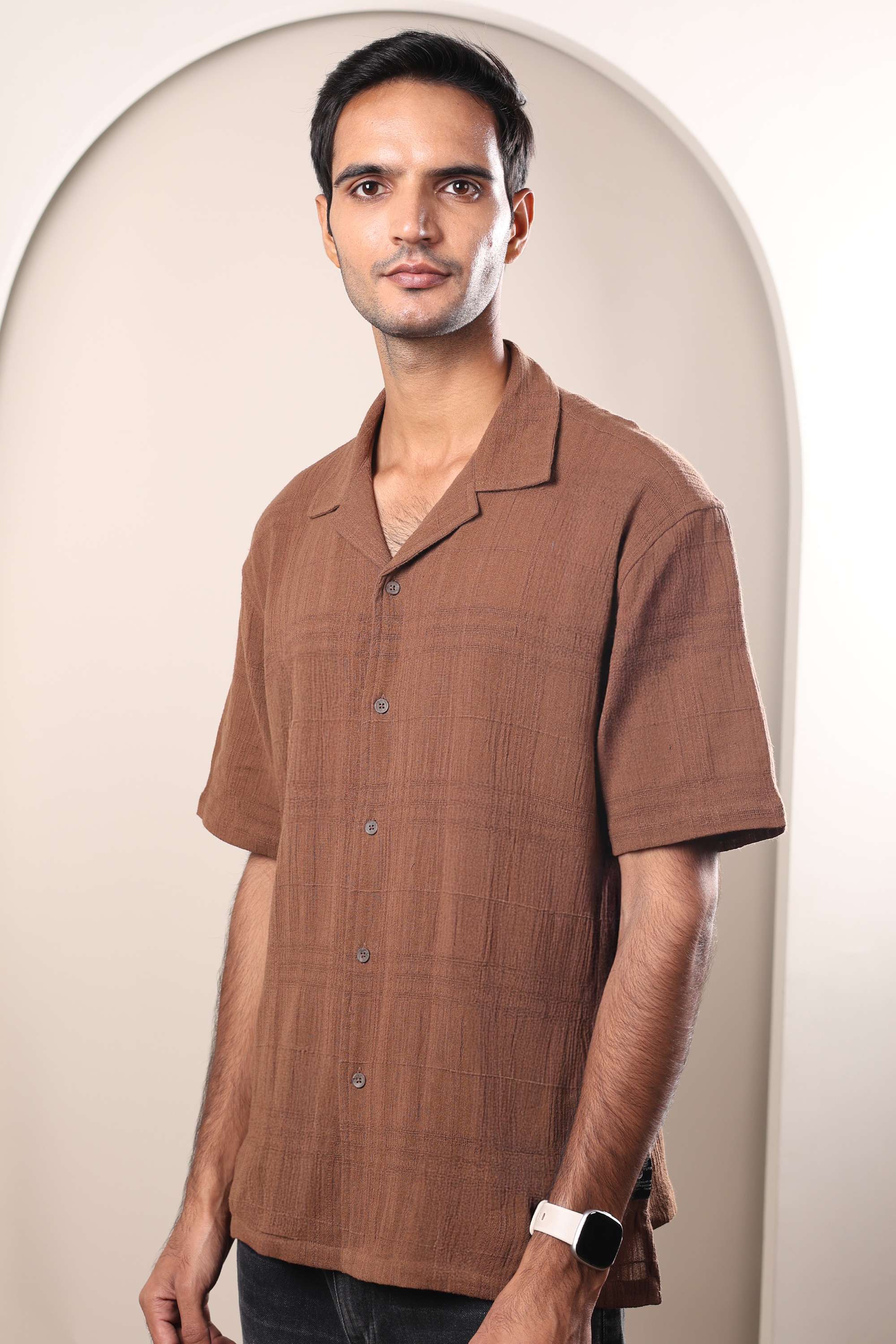 Textured-Cotton-Regular-Fit-Men-s-Shirt
