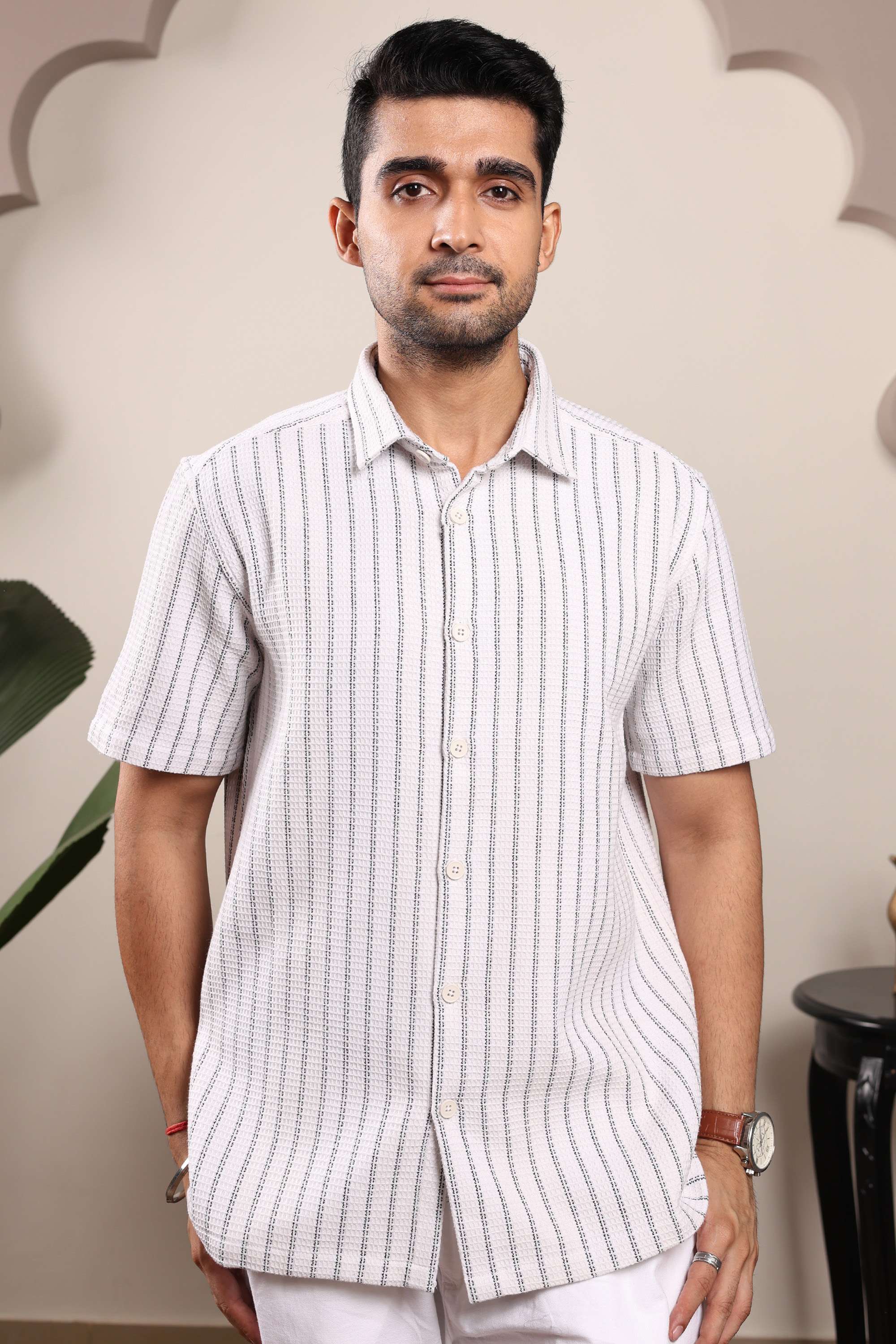 Blended-Fabric-Regular-Fit-Men-Shirt
