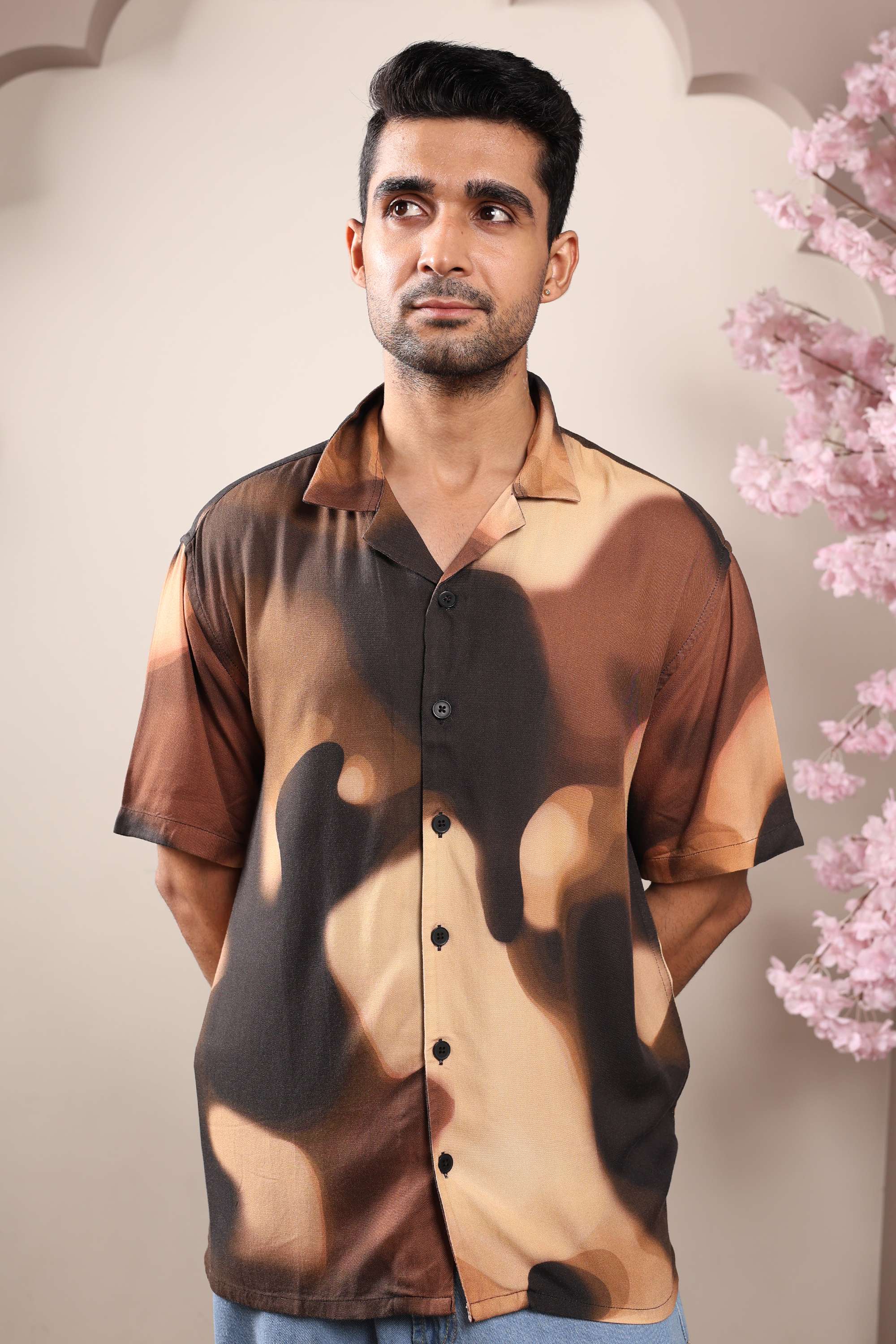 Blended-Fabric-Regular-Fit-Men-Shirt