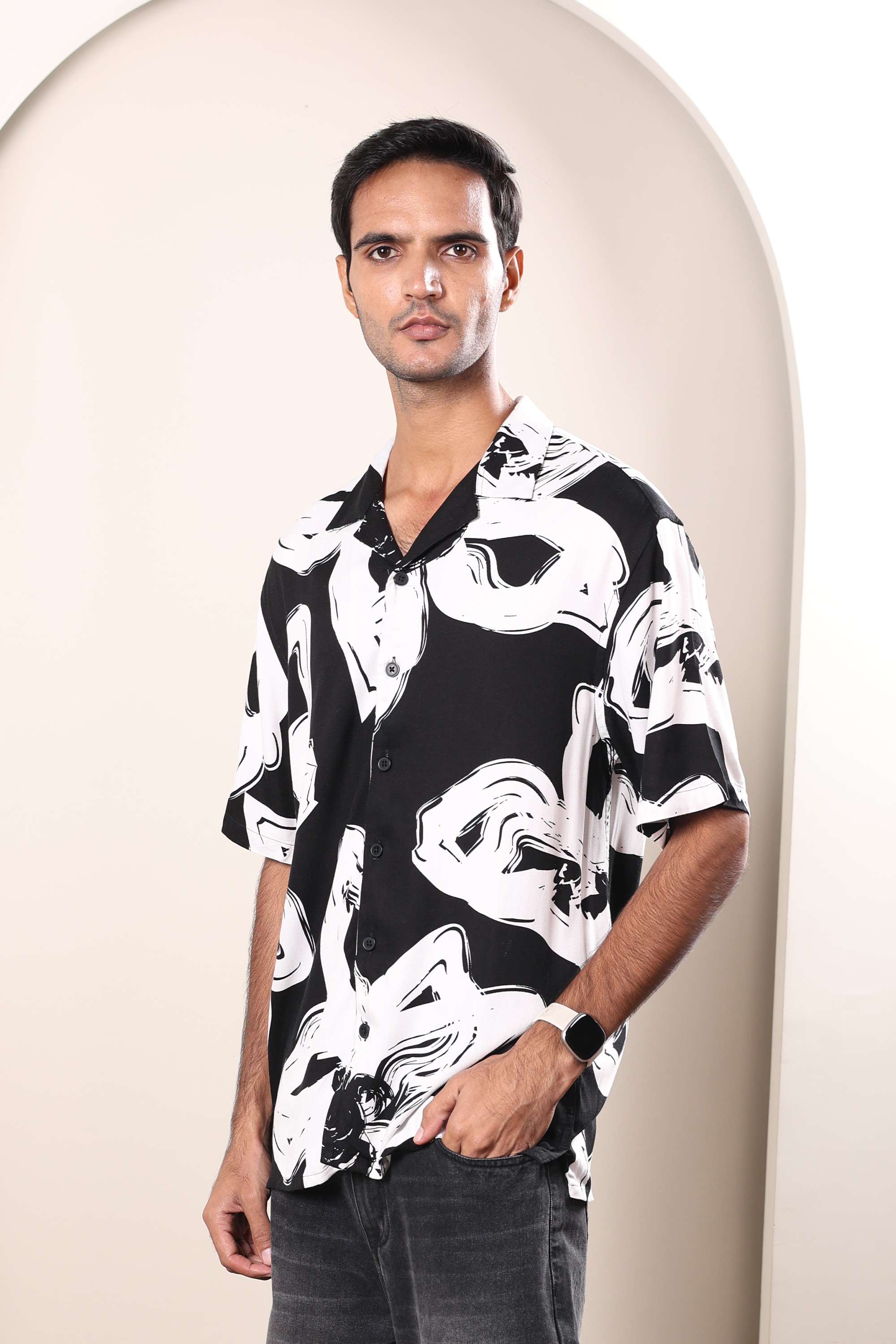 Floral-Viscose-Regular-Fit-Men-s-Casual-Shirt