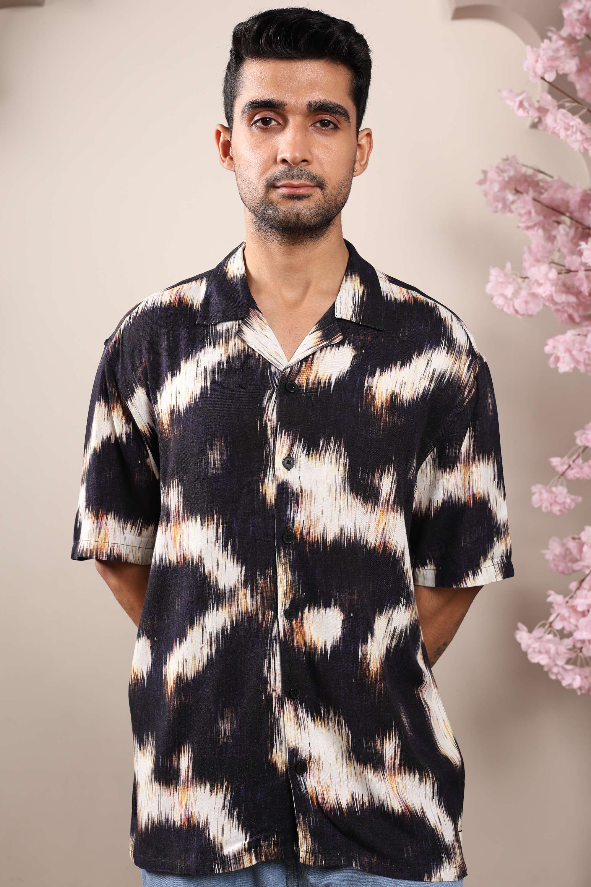 Blended-Fabric-Regular-Fit-Men-Shirt