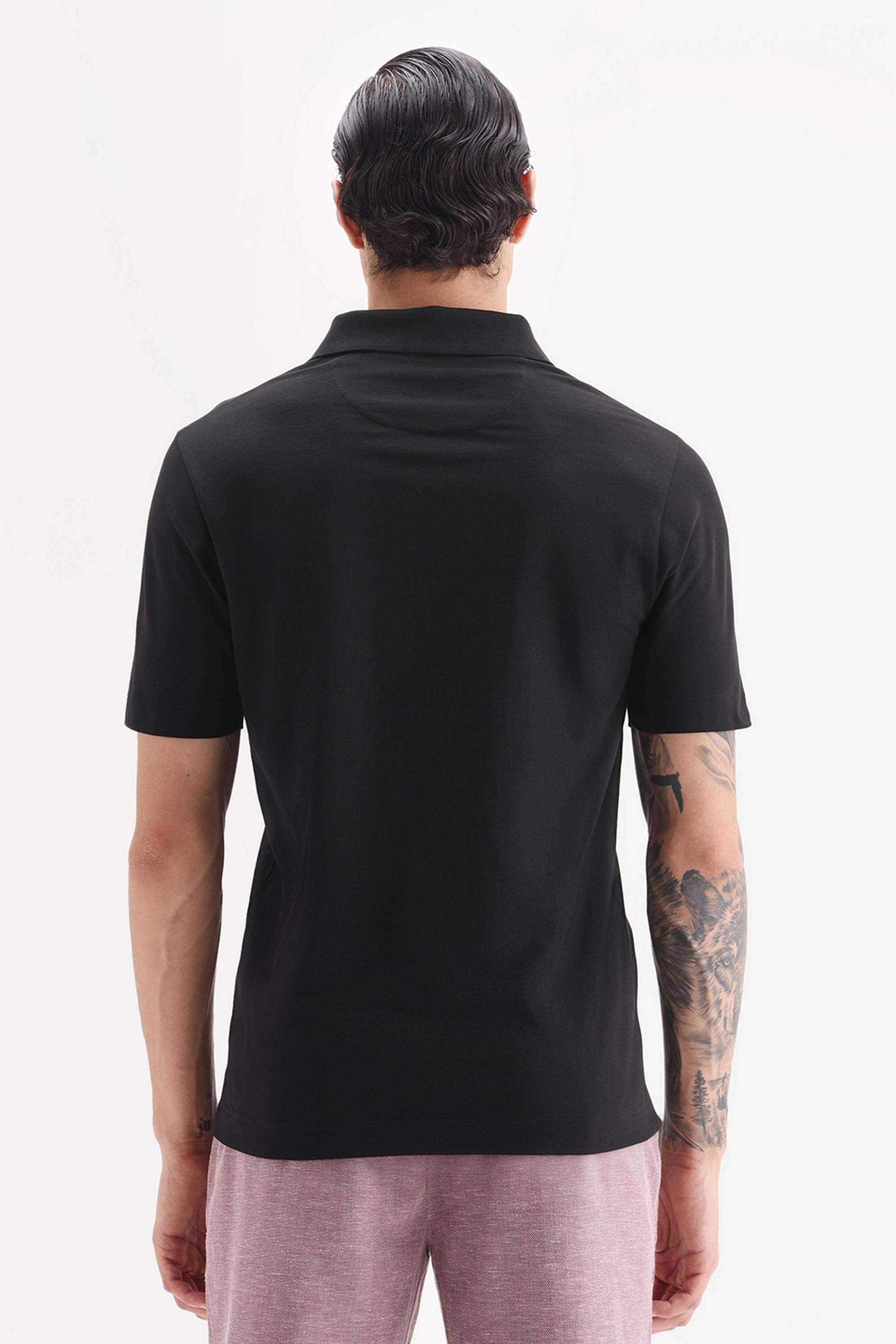 Solid-Cotton-Regular-Fit-Men-Polo-T-Shirt