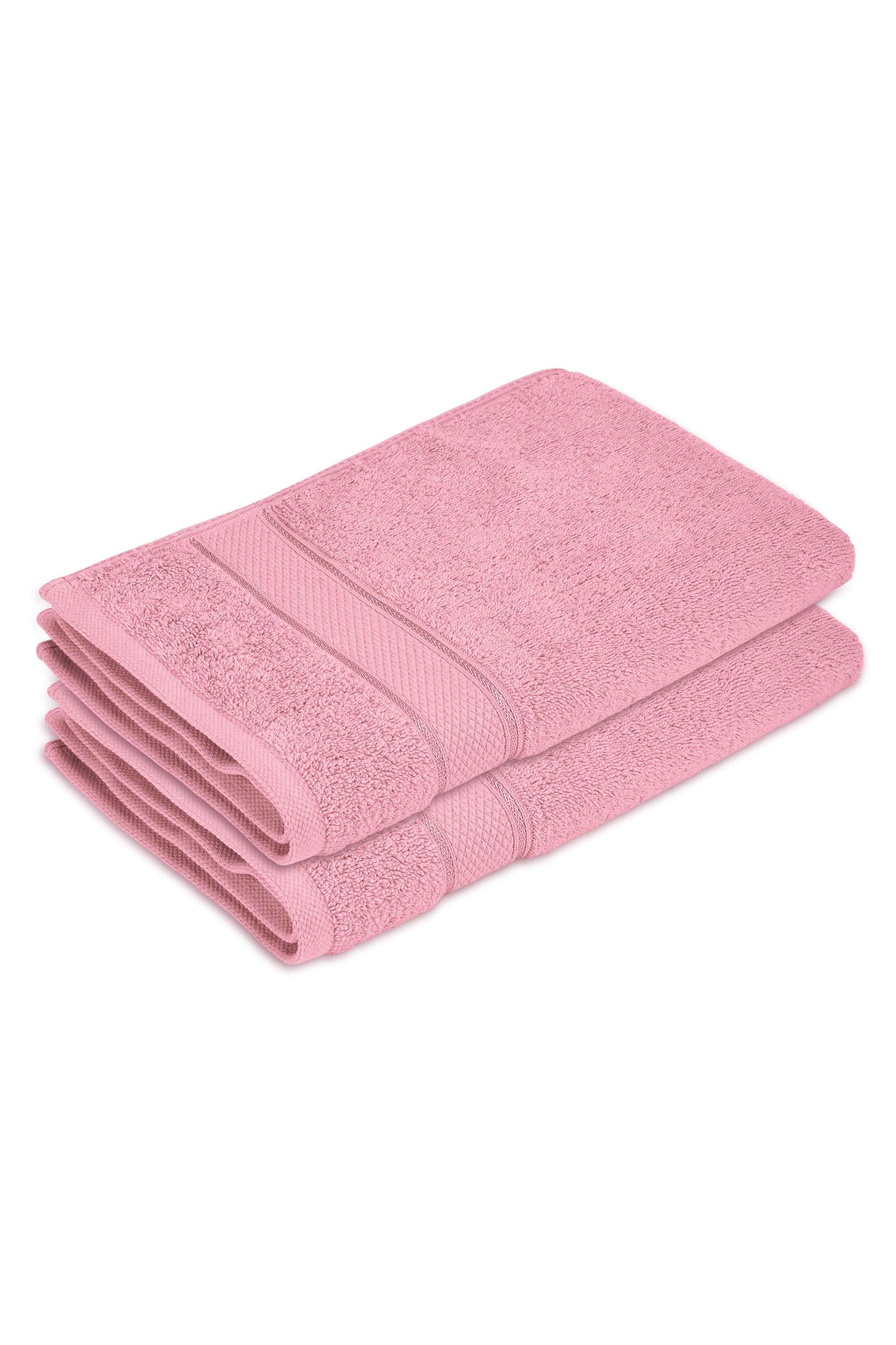 Luxe-Loom-100--Cotton-550-GSM-Light-Pink-Hand-Towels---Pack-of-2