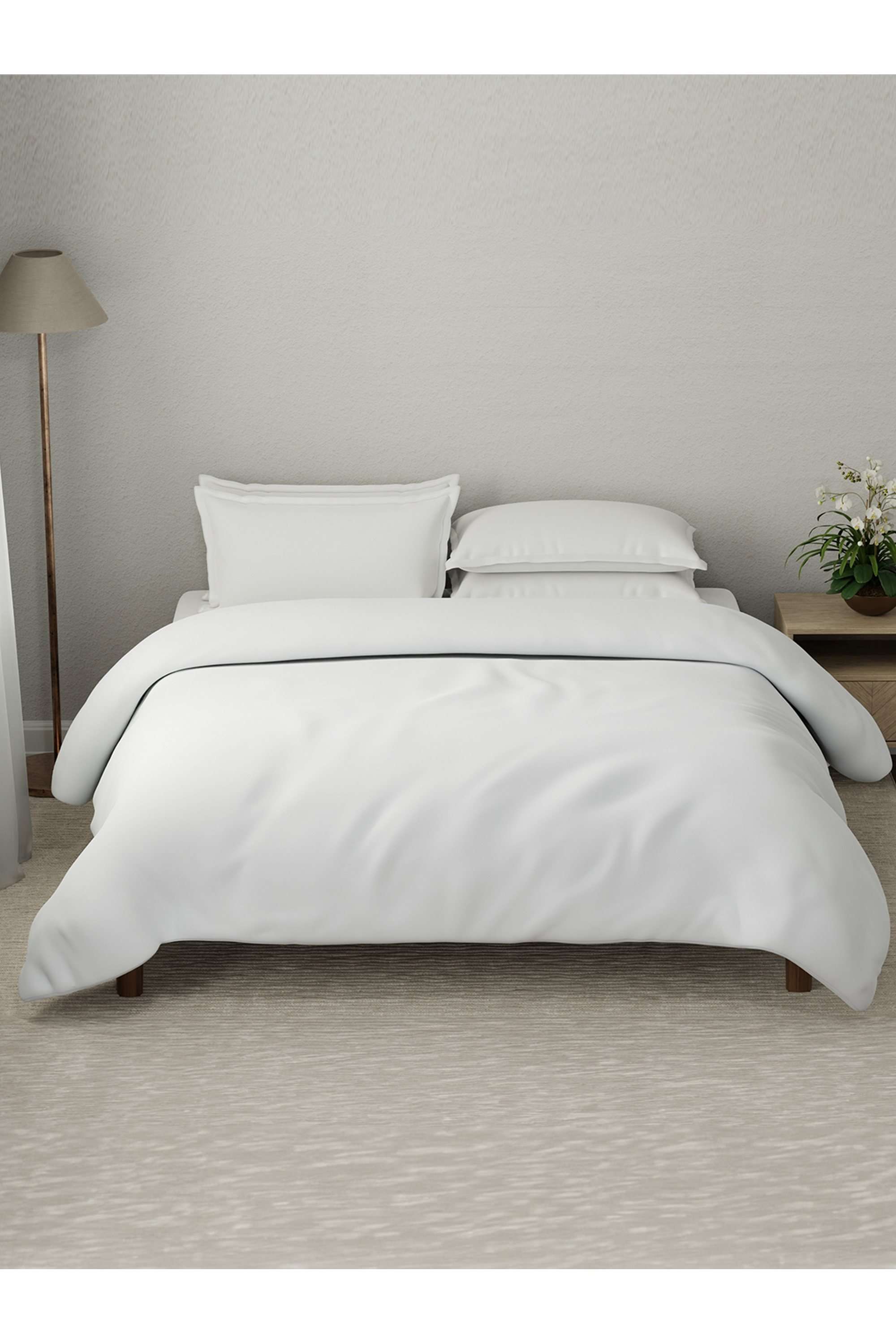 Luxe-Loom-100--Cotton-600-TC-Dyed-Comforter---Gypsum-(Grey)