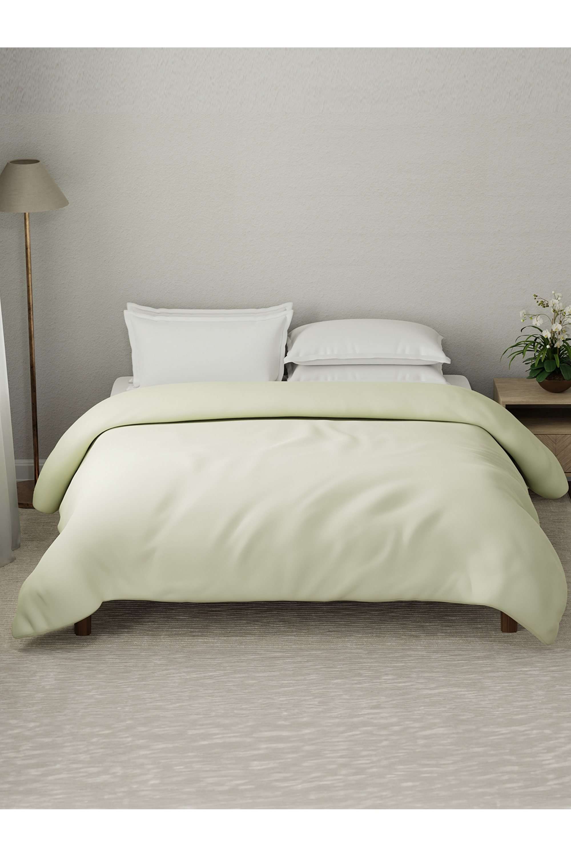 Luxe-Loom-100--Cotton-600-TC-Dyed-Comforter---Mother-of-Pearl-(White)