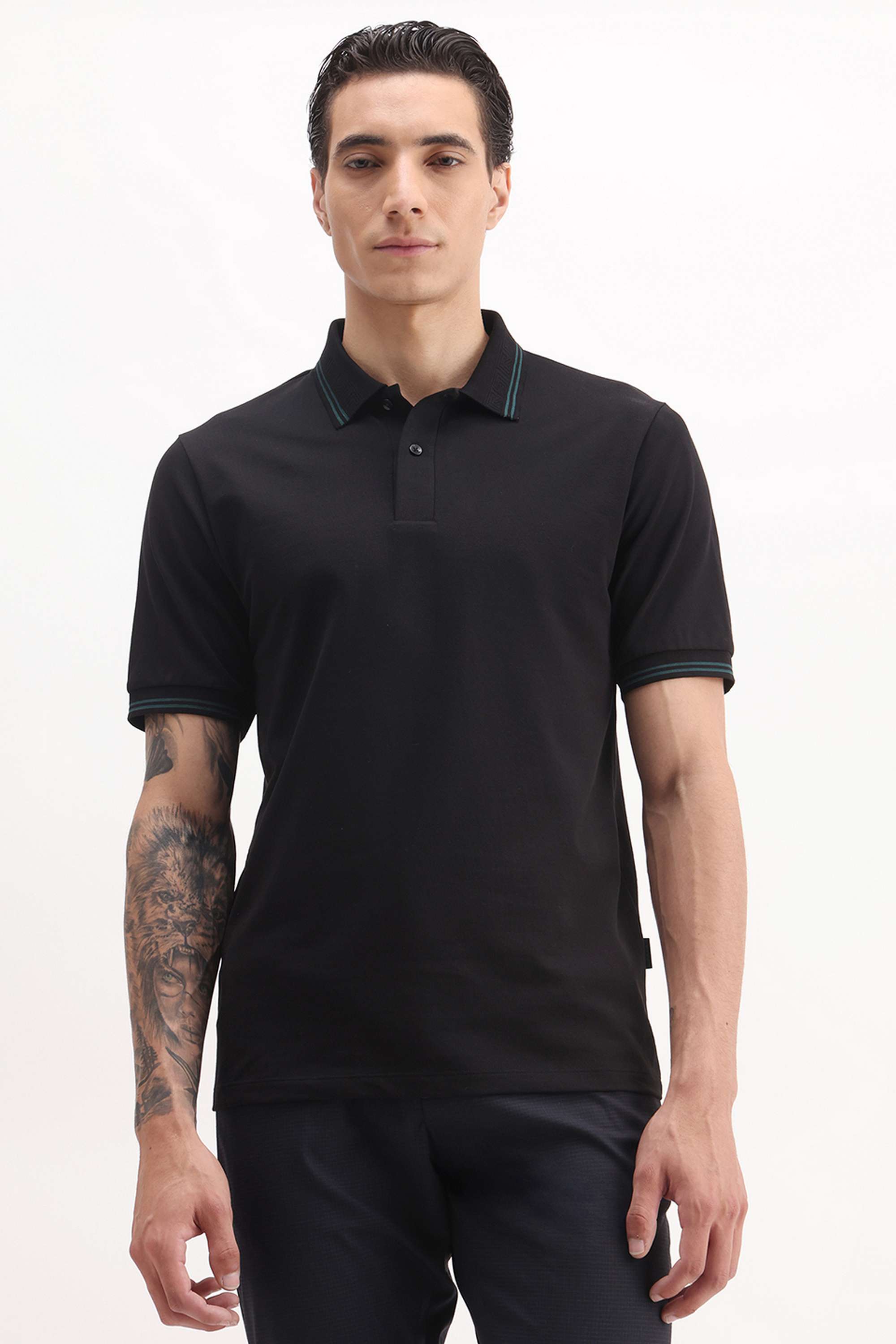 Solid-Cotton-Round-Neck-Men-s-T-Shirt