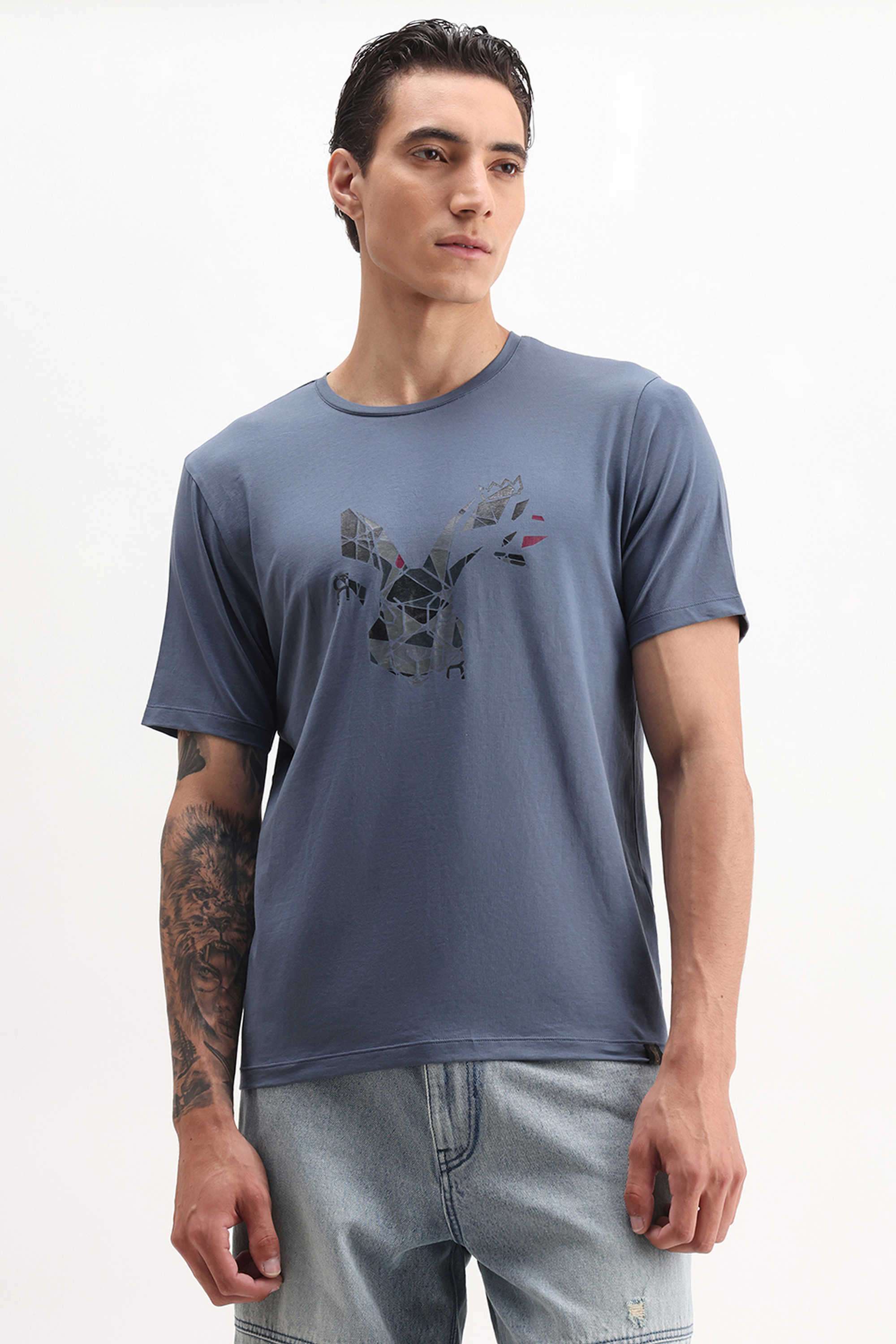 Printed-Cotton-Round-Neck-Men-s-T-Shirt