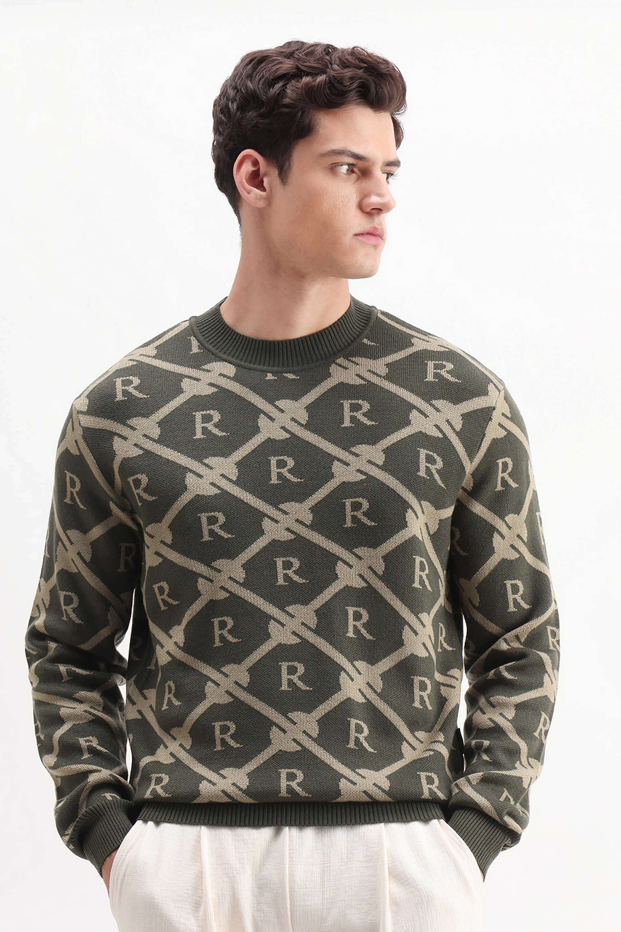 Solid-Cotton-Round-Neck-Men-s-Sweatshirt