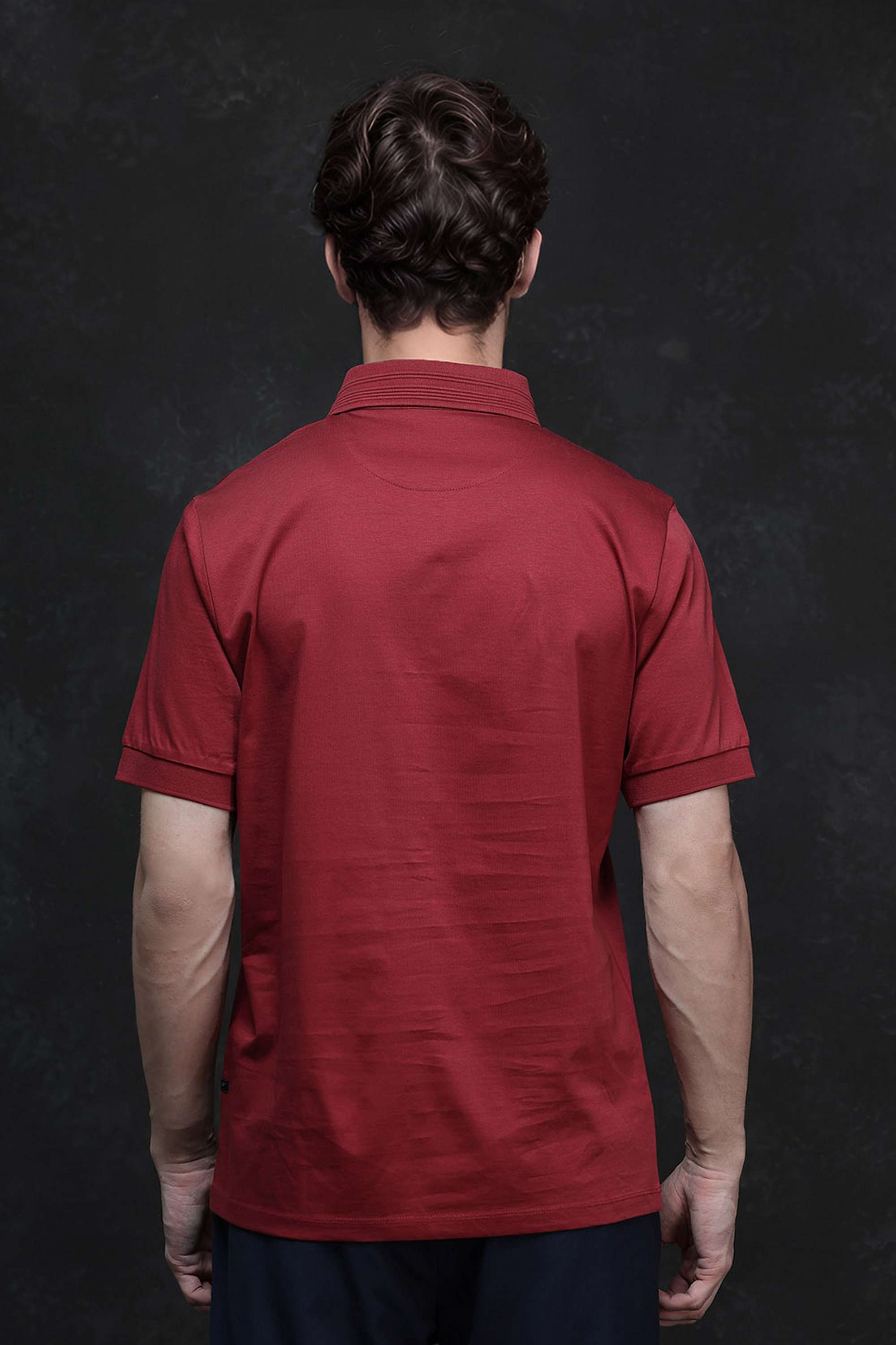 Solid-Cotton-Regular-Fit-Men-Polo-T-Shirt