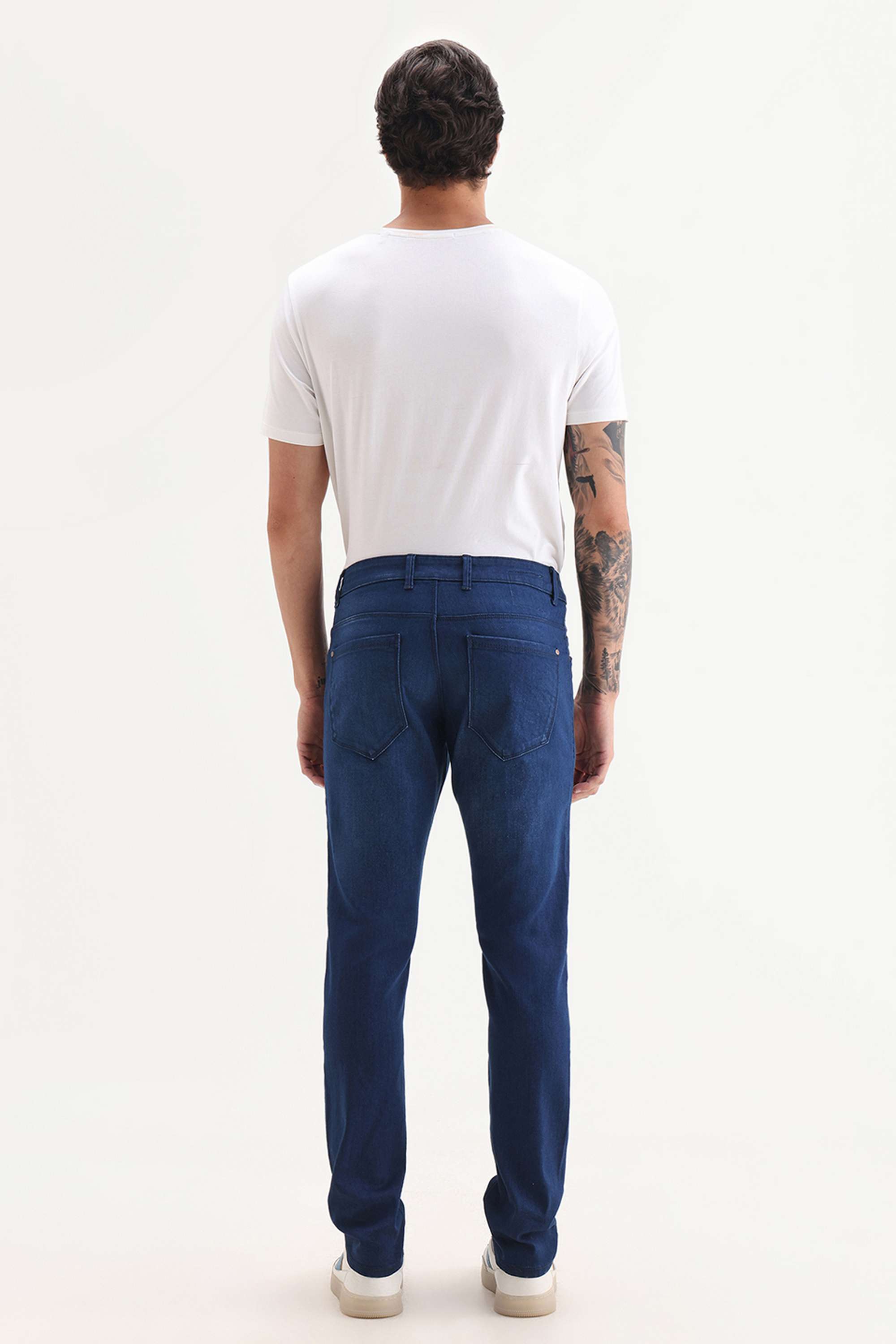 Solid-Cotton-Regular-Fit-Men-s-Jeans