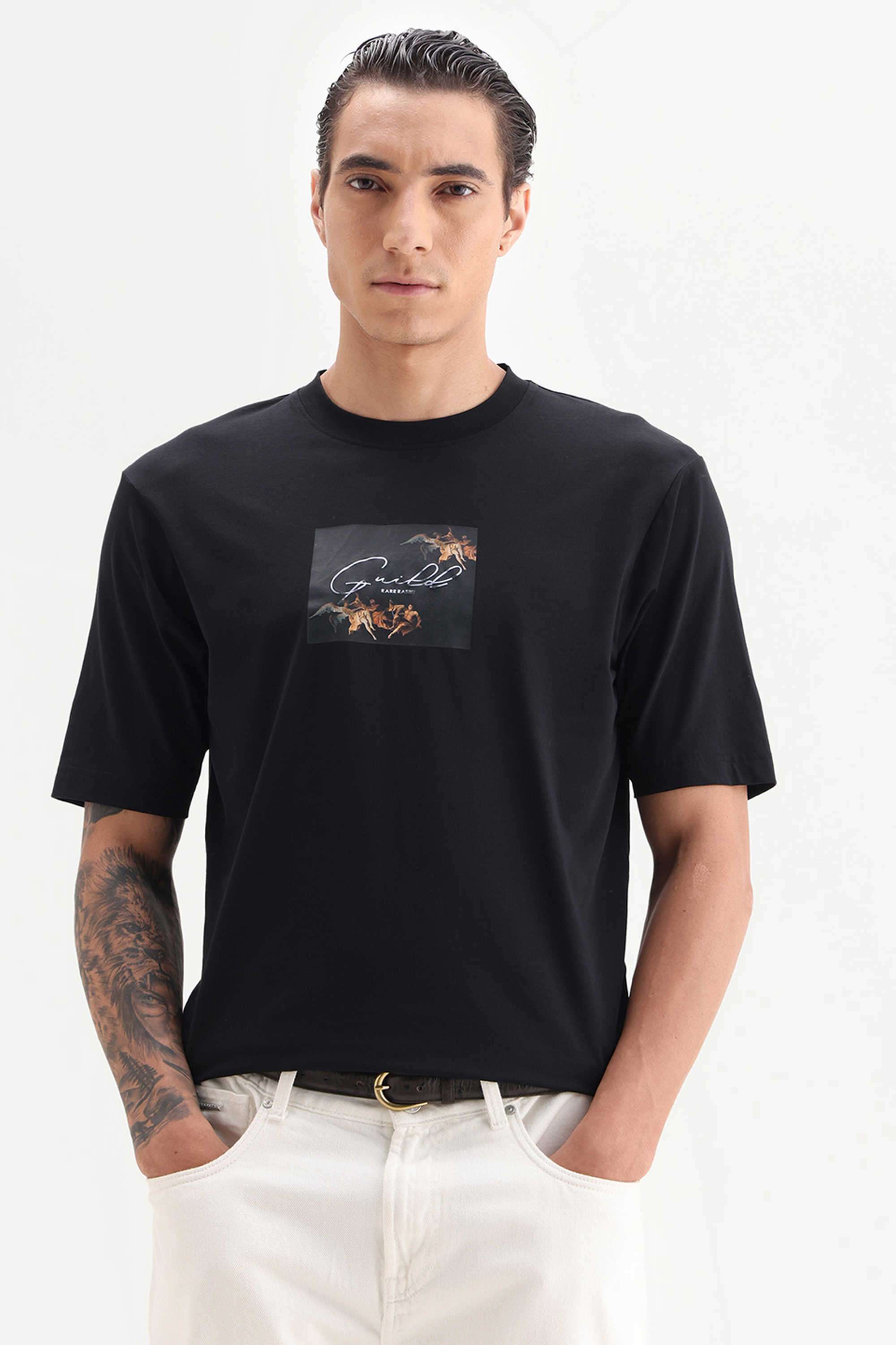 Printed-Cotton-Round-Neck-Men-s-T-Shirt