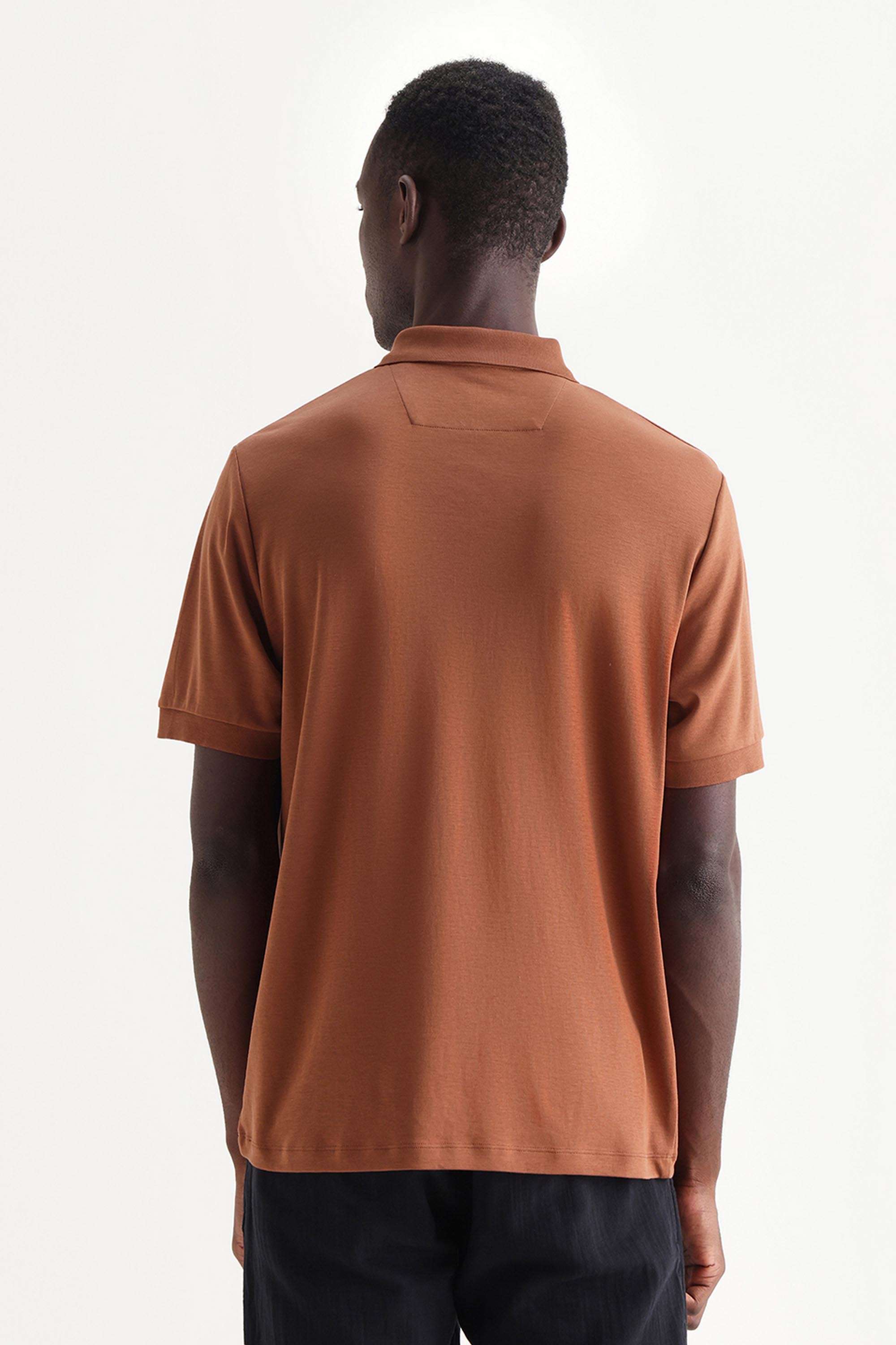 Solid-Cotton-Regular-Fit-Men-Polo-T-Shirt