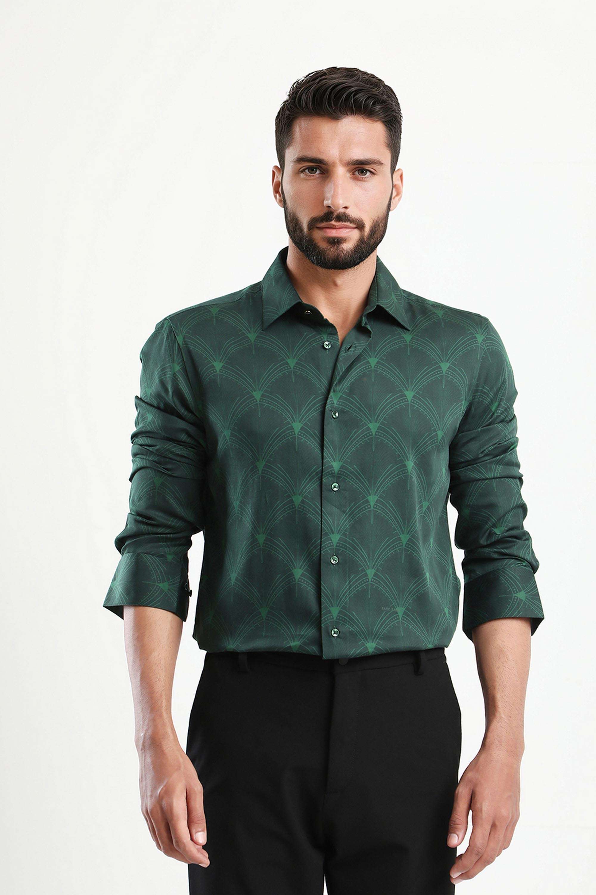 Printed-Cotton-Blend-Regular-Fit-Men-s-Casual-Shirt