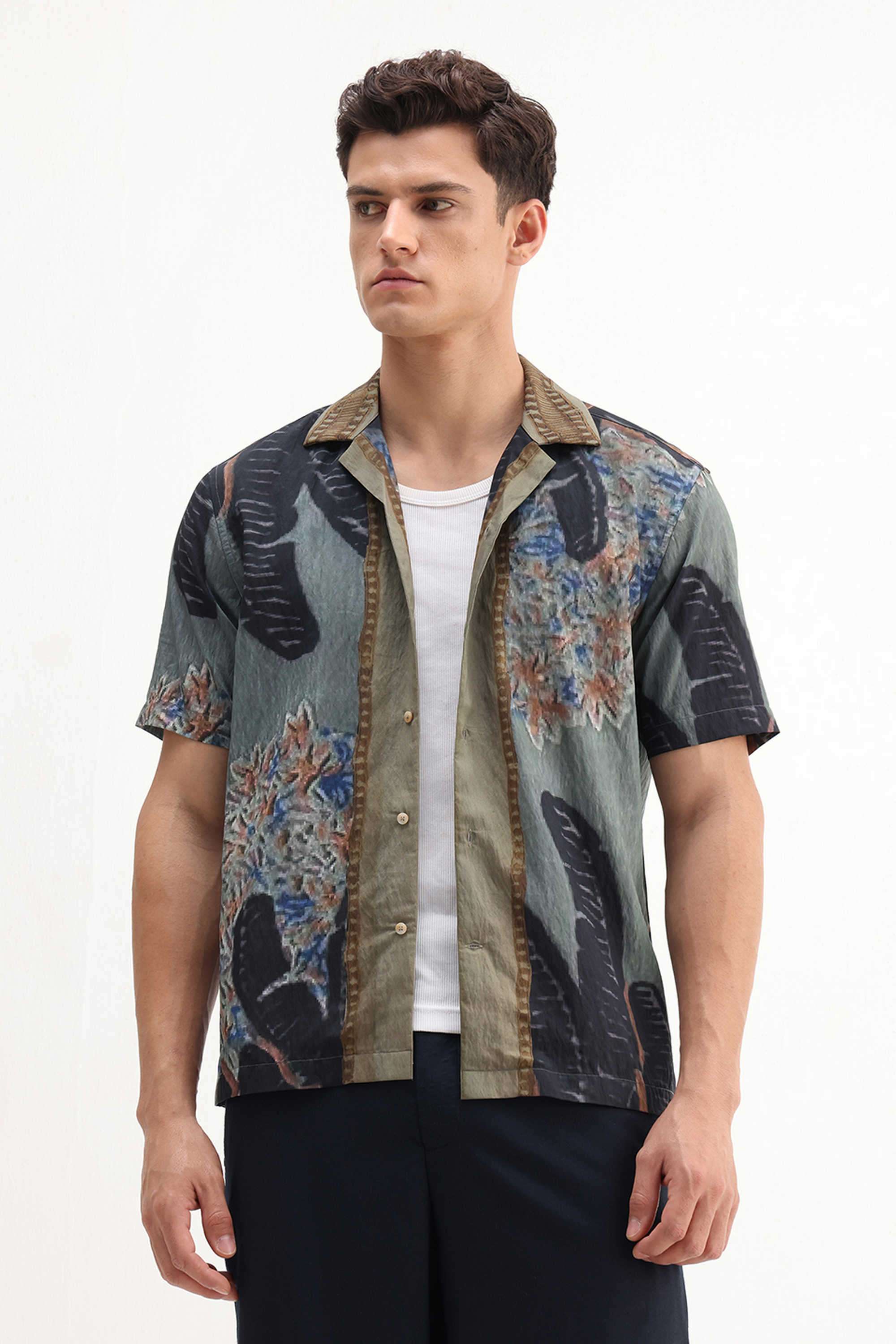 Printed-Viscose-Regular-Fit-Men-s-Casual-Shirt