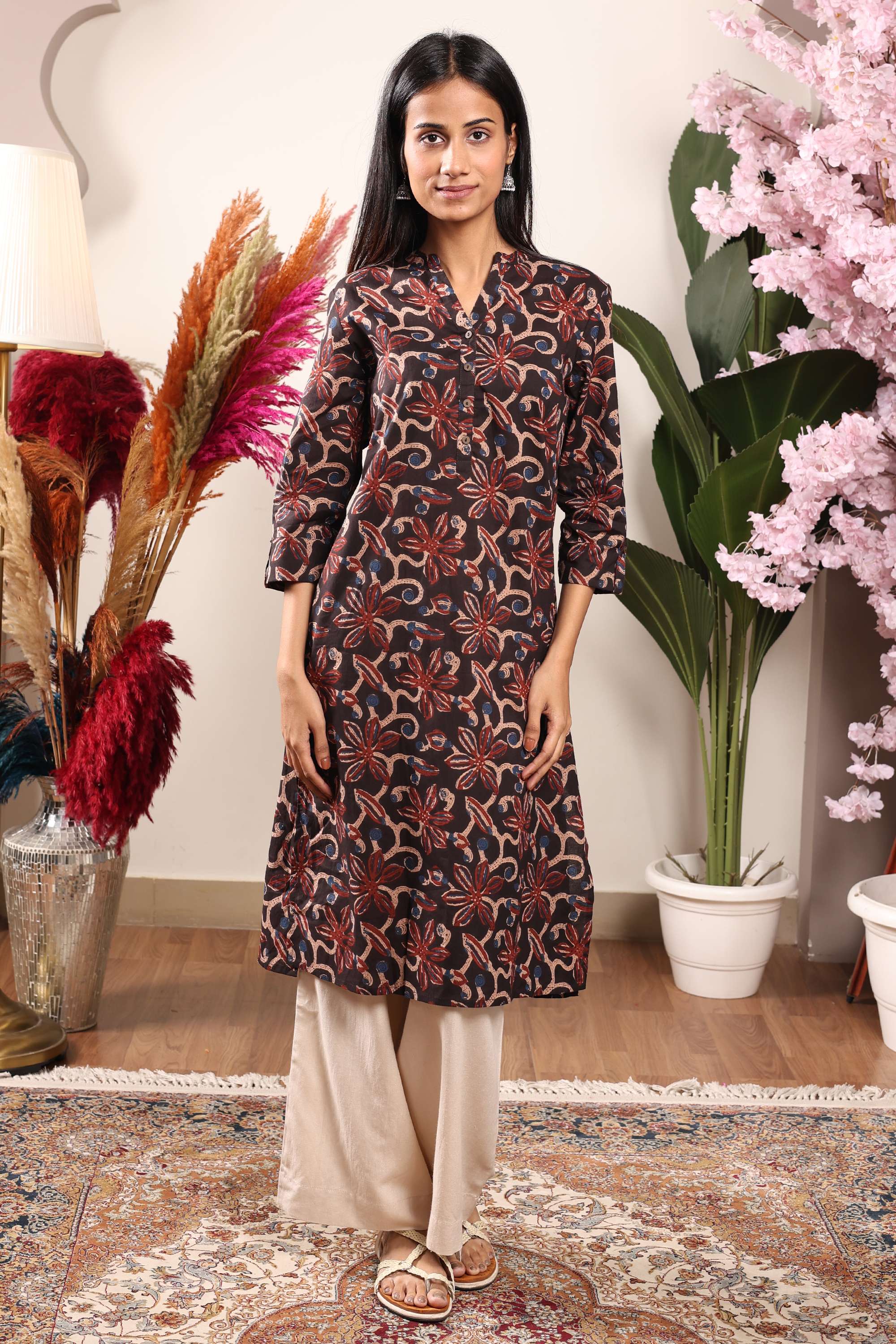 Printed-Cotton-Straight-Fit-Women-s-Kurta