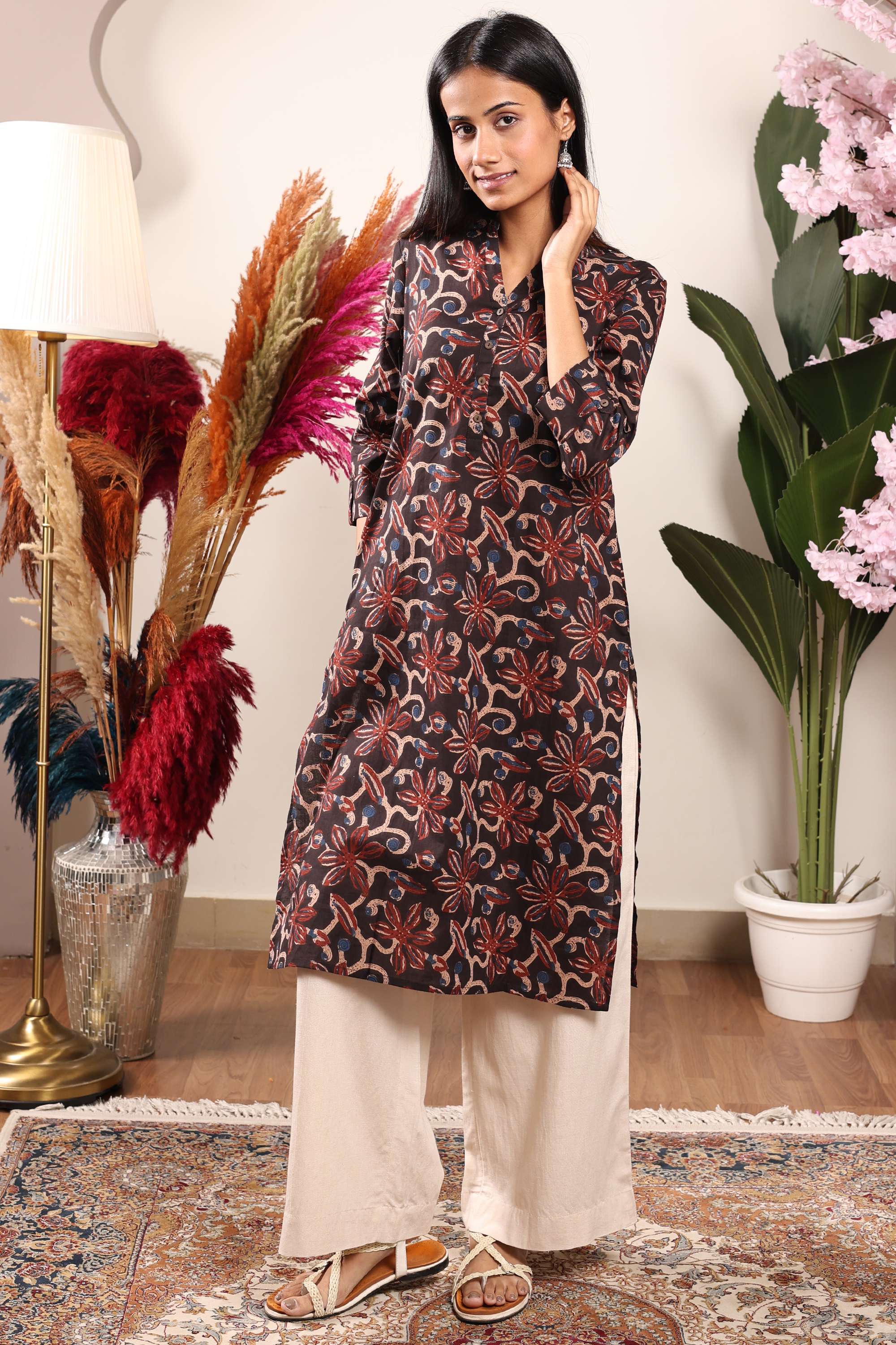 Printed-Cotton-Straight-Fit-Women-s-Kurta
