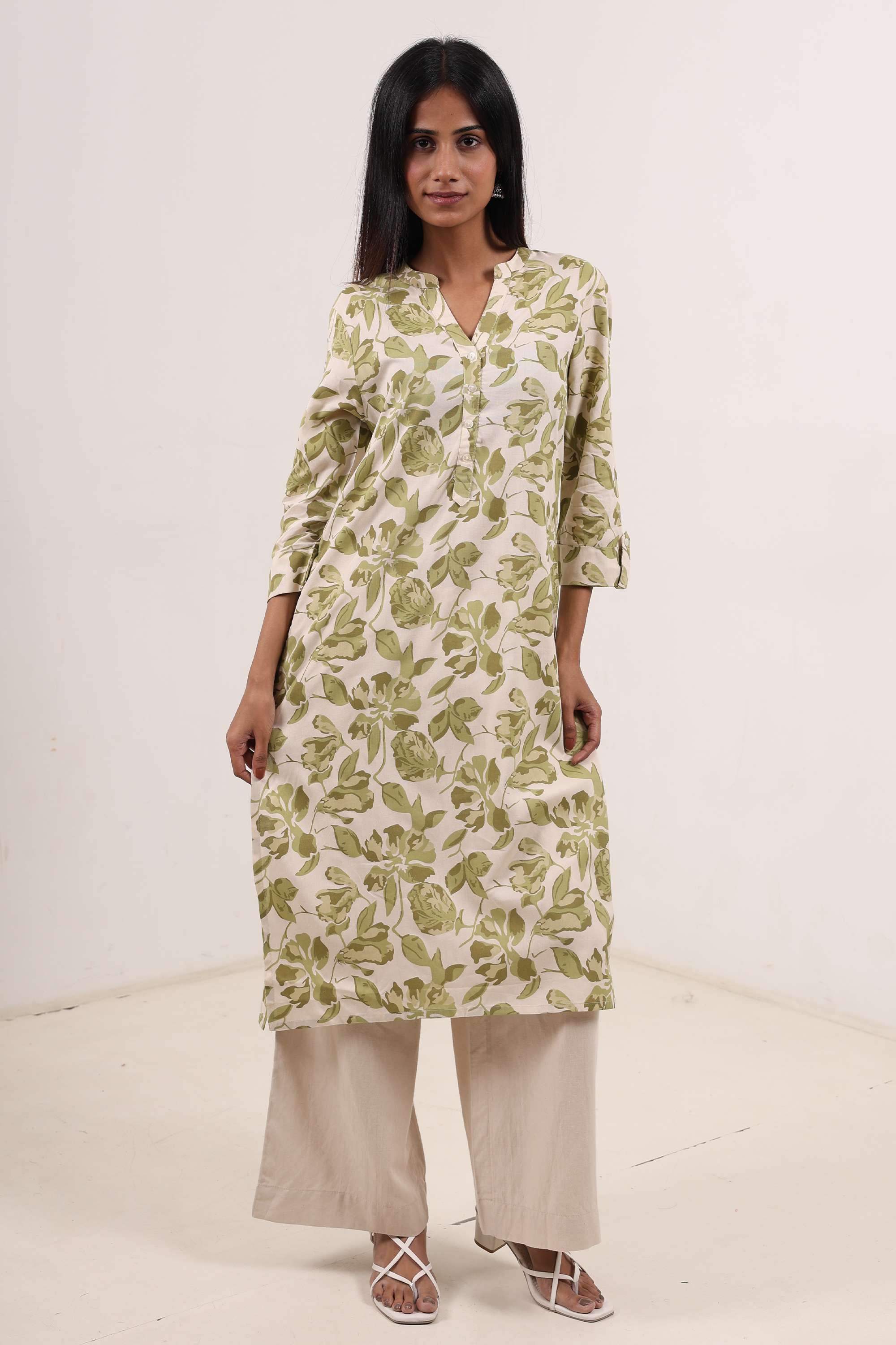Printed-Rayon-Straight-Fit-Women-s-Kurta