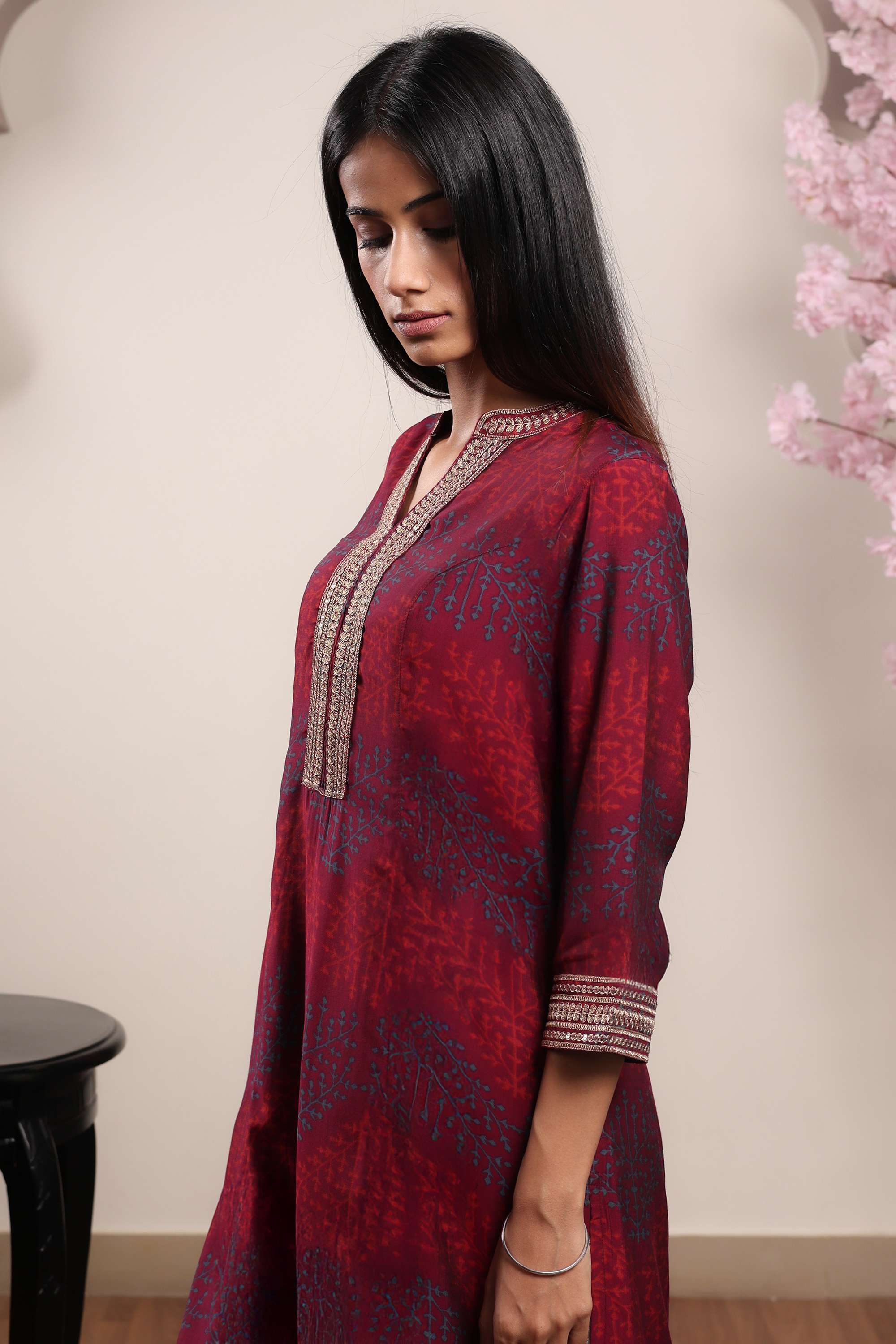 Embroidered-Muslin-Regular-Fit-Women-s-Kurta