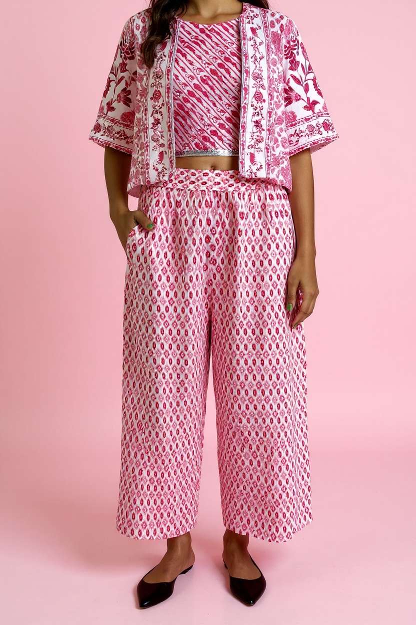 Geometric-Print-Straight-Fit-Cotton-Women-s-Casual-Wear-Palazzos